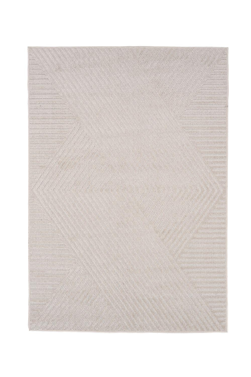 Aron Teppich in Weiss präsentiert im Onlineshop von KAQTU Design AG. Teppich ist von Venture Home