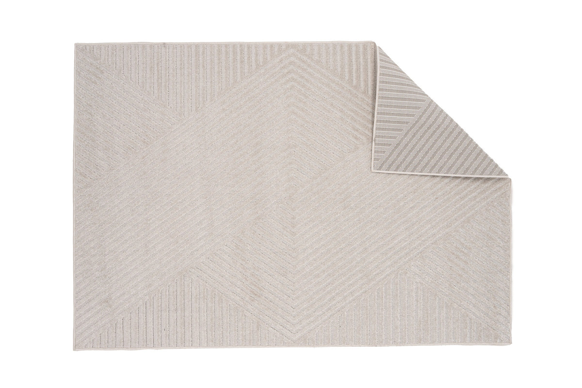 Aron Teppich in Weiss präsentiert im Onlineshop von KAQTU Design AG. Teppich ist von Venture Home