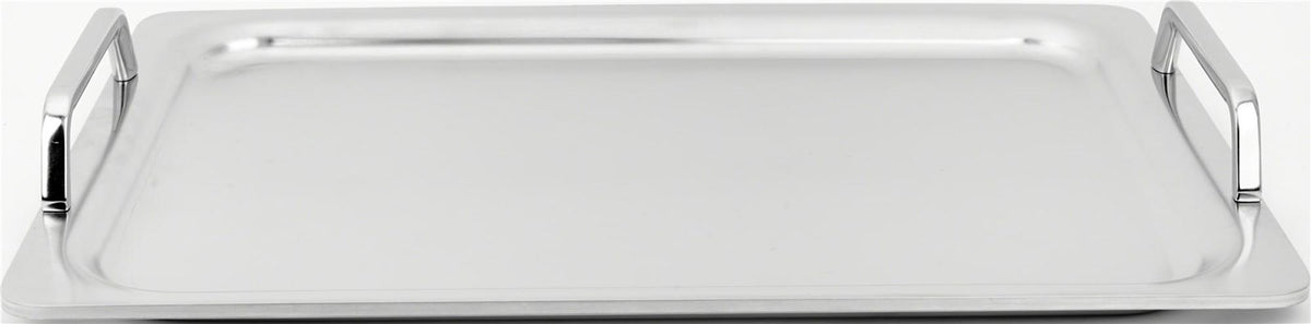Teppanyaki Platte 39x27cm in Silber präsentiert im Onlineshop von KAQTU Design AG. Platte ist von Demeyere