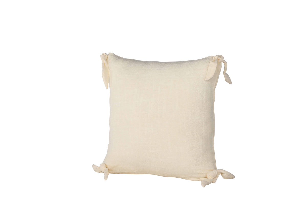 Nora Kissenbezug in Weiss präsentiert im Onlineshop von KAQTU Design AG. Deko Kissenbezug ist von Venture Home