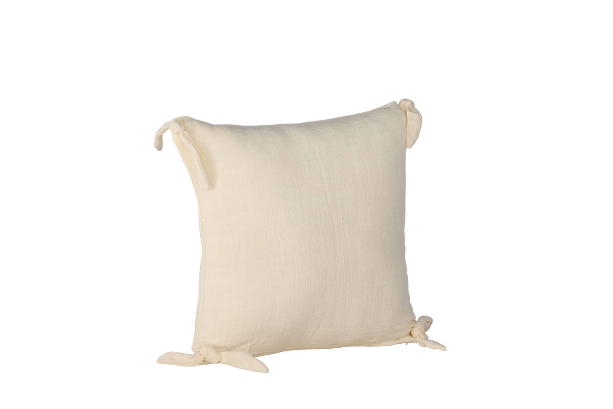 Nora Kissenbezug in Weiss präsentiert im Onlineshop von KAQTU Design AG. Deko Kissenbezug ist von Venture Home
