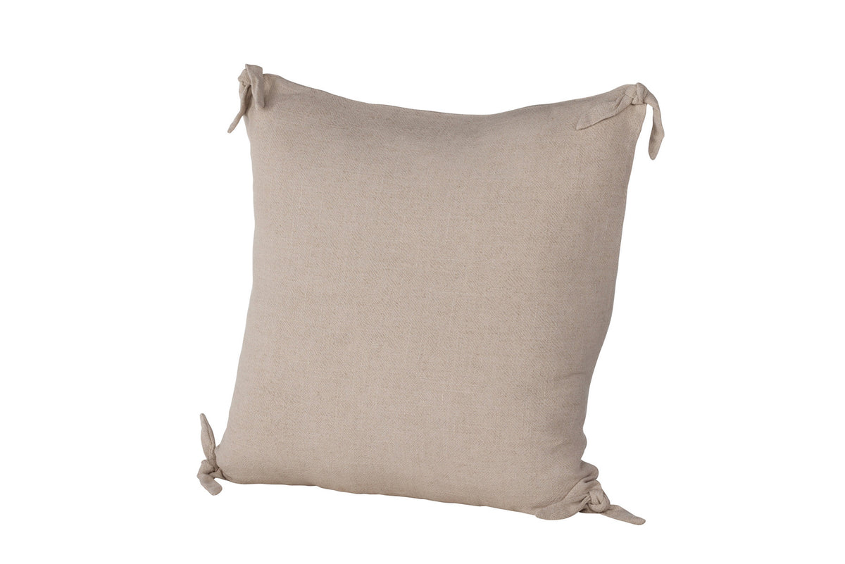Nora Kissenbezug in Beige präsentiert im Onlineshop von KAQTU Design AG. Deko Kissenbezug ist von Venture Home