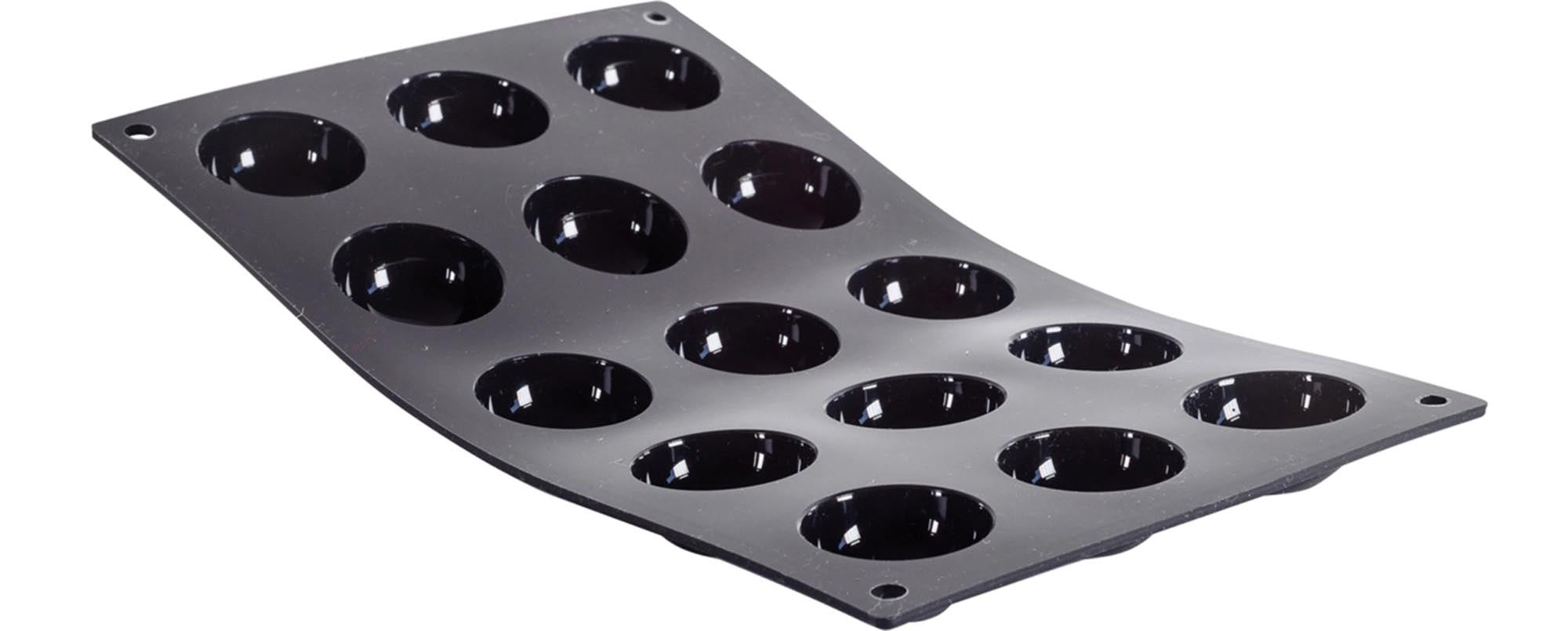 Moul Flex baking pan 17.5x30cm for 15 hemispheres