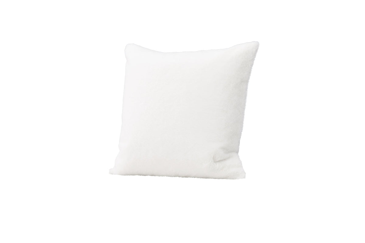 Beiger Tyra Kissenbezug aus 100 % Baumwolle, quadratische Form, 60 x 60 cm, mit verstecktem Reissverschluss an der Unterseite, Venture Home.