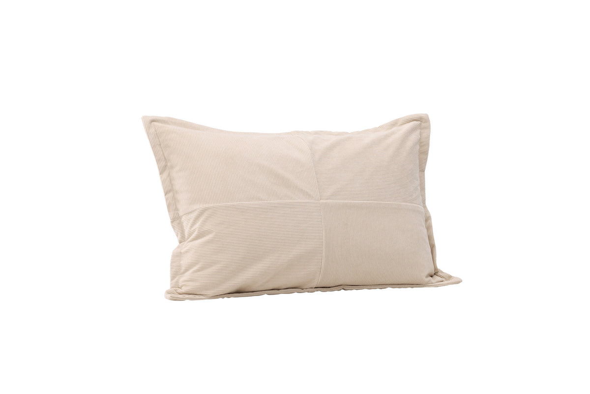 Lykke Kissenbezug in Beige präsentiert im Onlineshop von KAQTU Design AG. Deko Kissenbezug ist von Venture Home