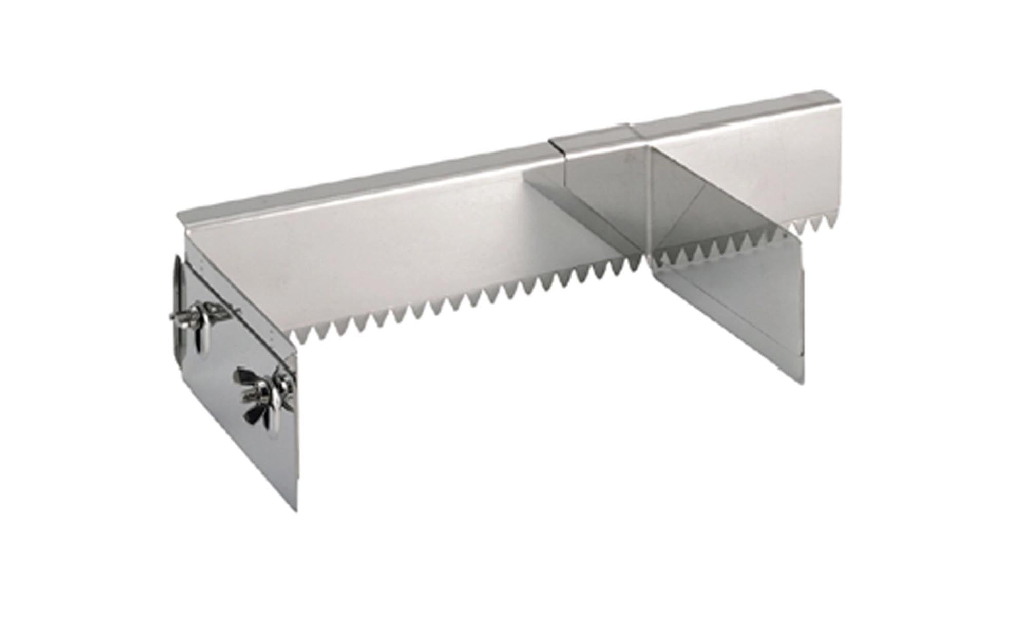 Abstrit device with 2 removable decorative comb