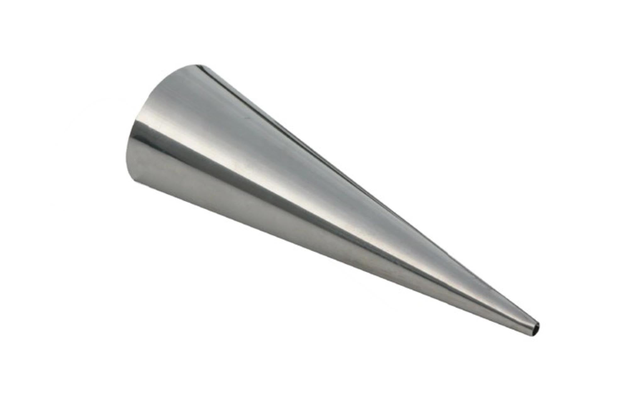 Cornet 3.5x14cm stainless steel