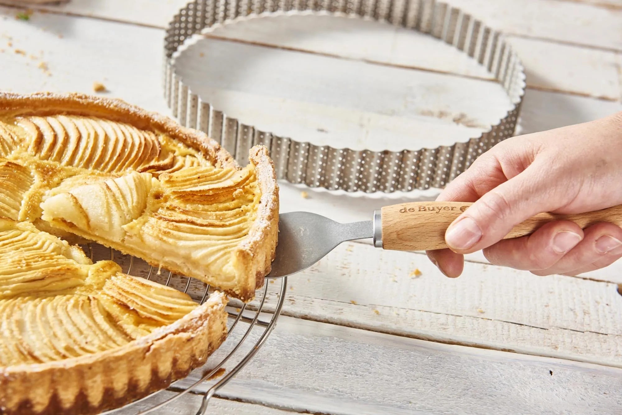 4er Set HOMEBAKING : LES TARTES, Ø28cm, Ø24cm - KAQTU Design