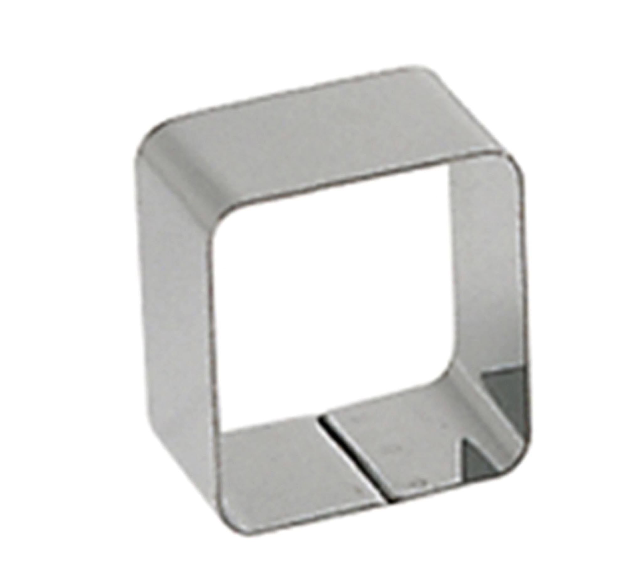 Cake ring square 6x6 cm h: 4 cm