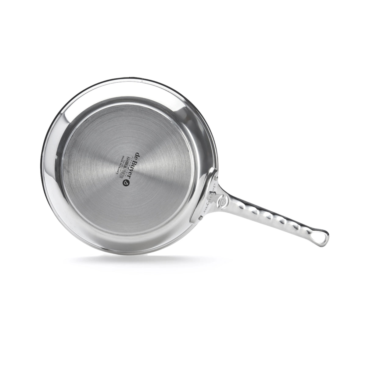 MILADY Bratpfanne unbeschichtet Ø 24cm, Induktion in Silber präsentiert im Onlineshop von KAQTU Design AG. Bratpfanne ist von de Buyer