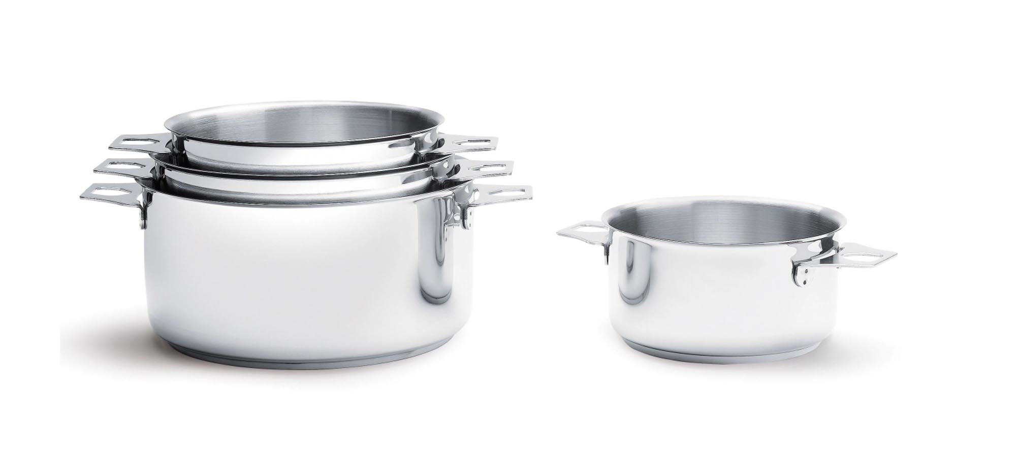 Twisty 3 Set Stielkassolloll 161820cm, induction