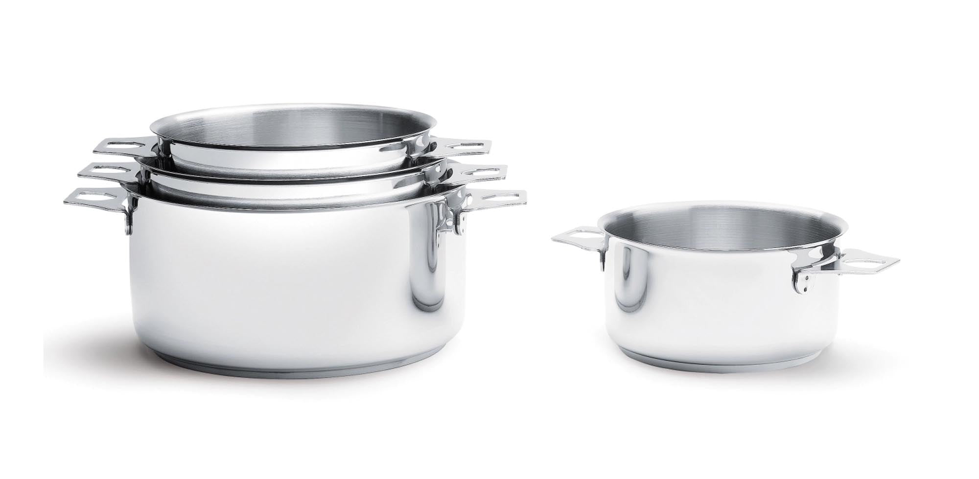 Twisty 4er Set Stielkassolloll 14161820cm, induction