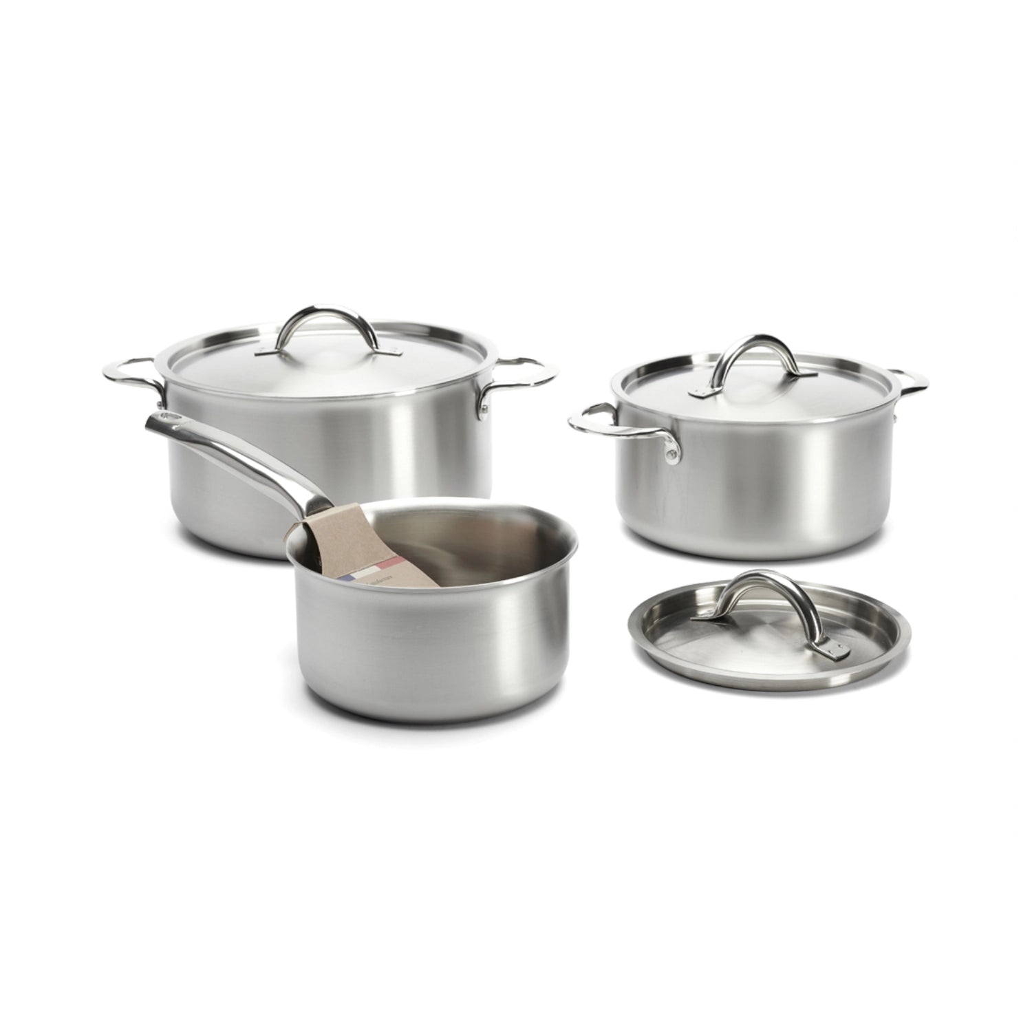 6 Set Kot pots Alchemy: 2 pots 16, 24 cm+casserole rolls 20 cm