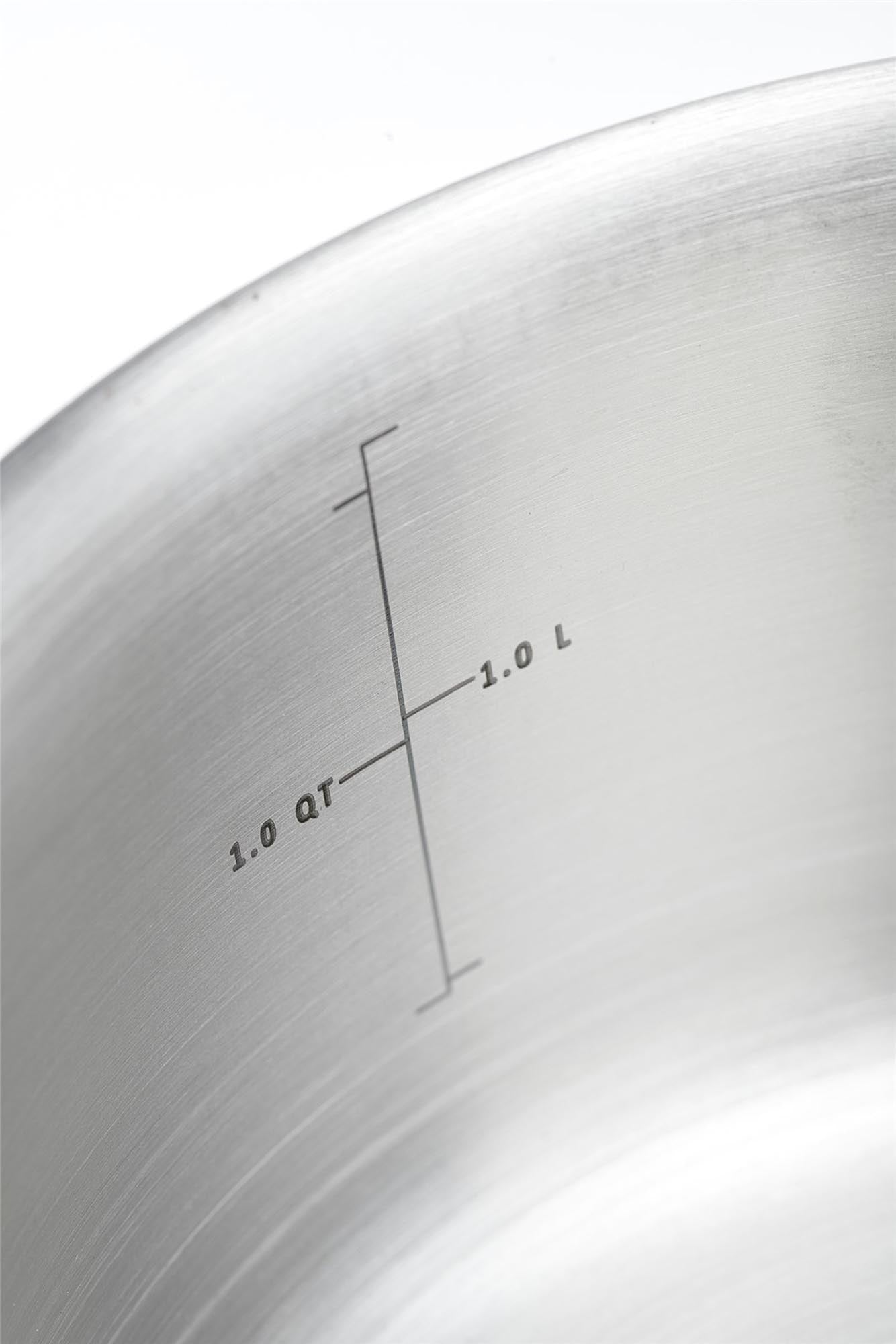 8 Set Kot pots Alchimy: 4 pots 16.20.24cm+frying pan 24cm