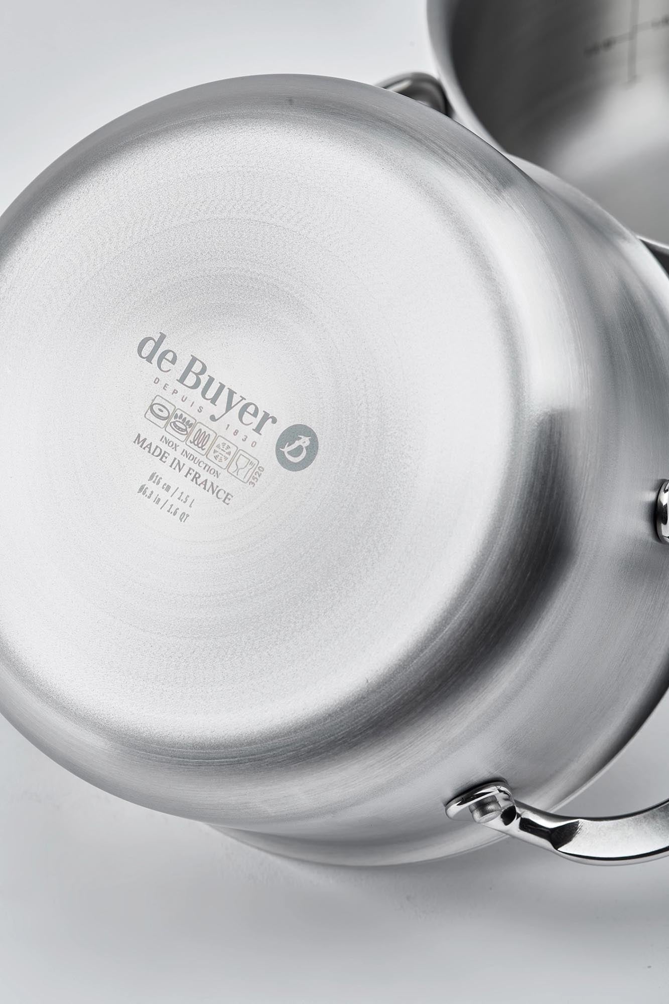 Robuster Alchimy Bratentopf 28 cm von de Buyer für perfekte Braten.