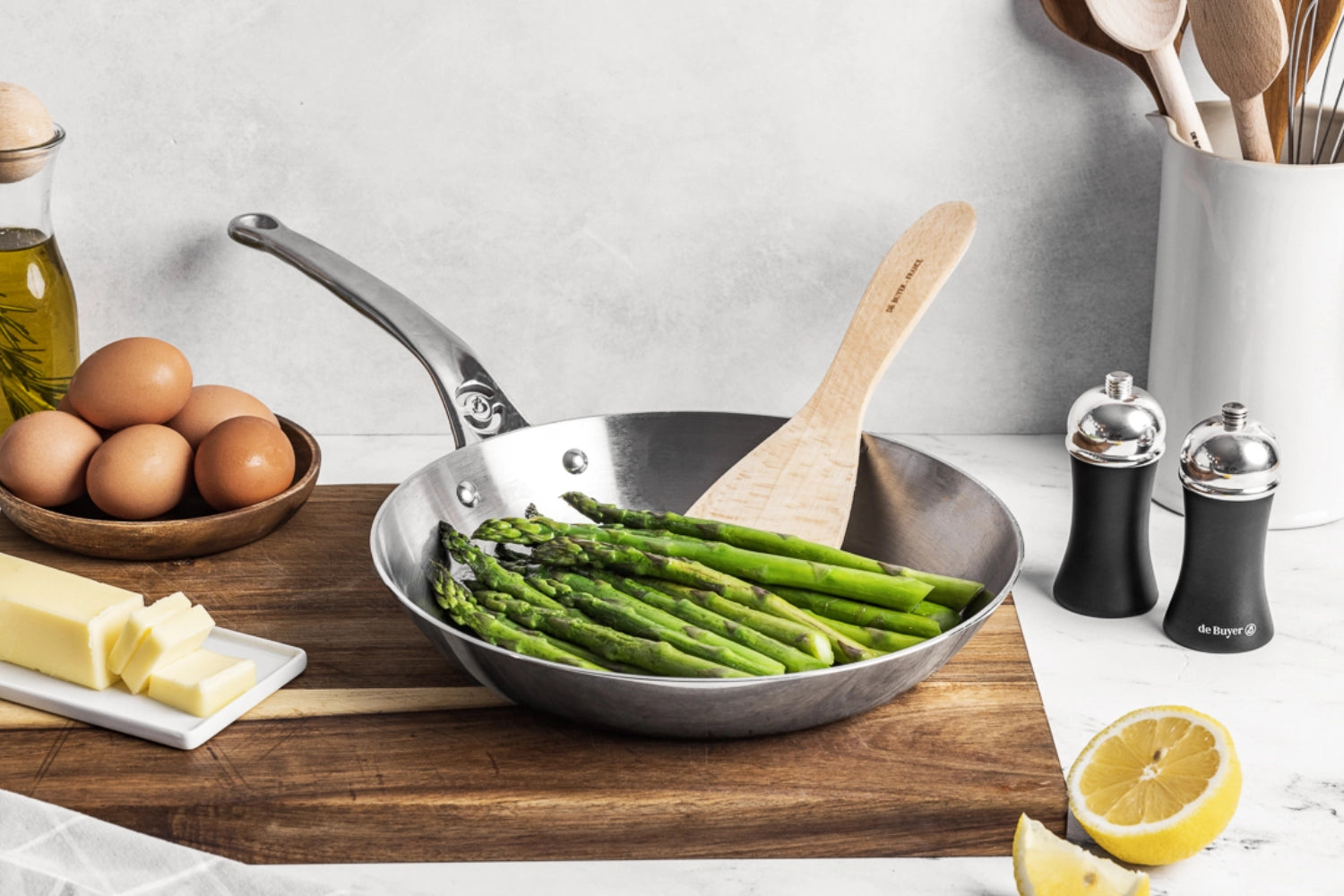 AFFINITY Bratpfanne unbeschichtet Ø 24cm, Induktion