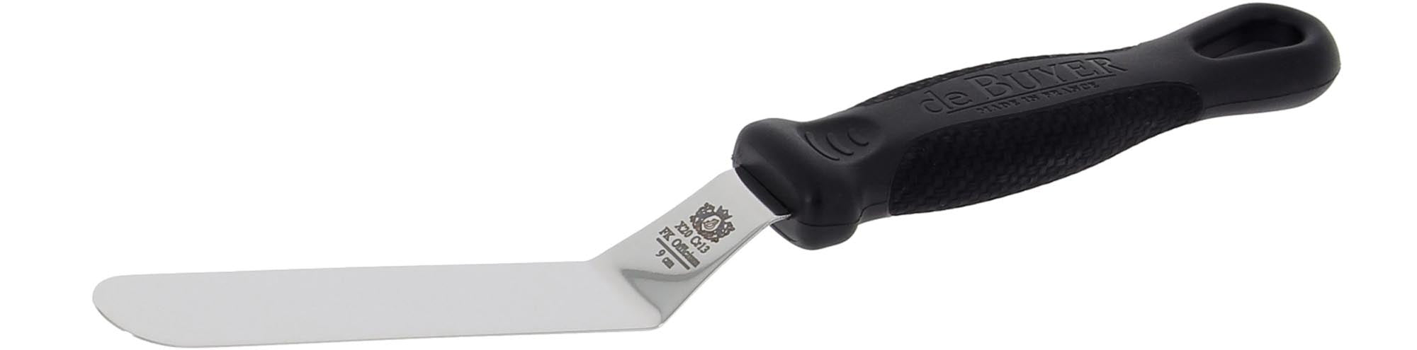 Mini cake spatula angled 9cm