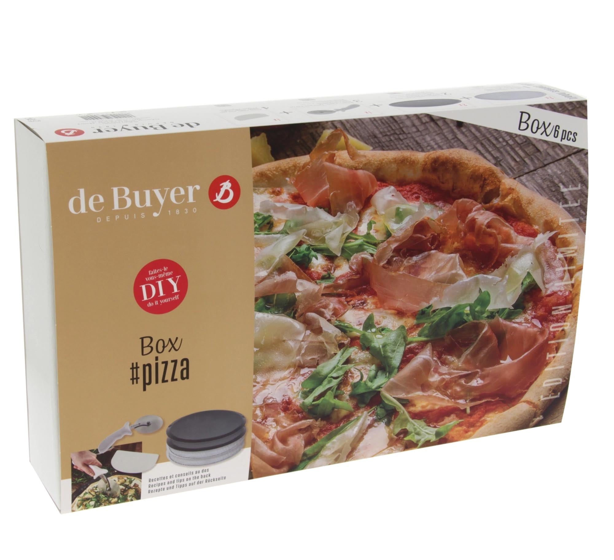 6 Set Pizza: Backroste+Pizzarad+Doughhorn