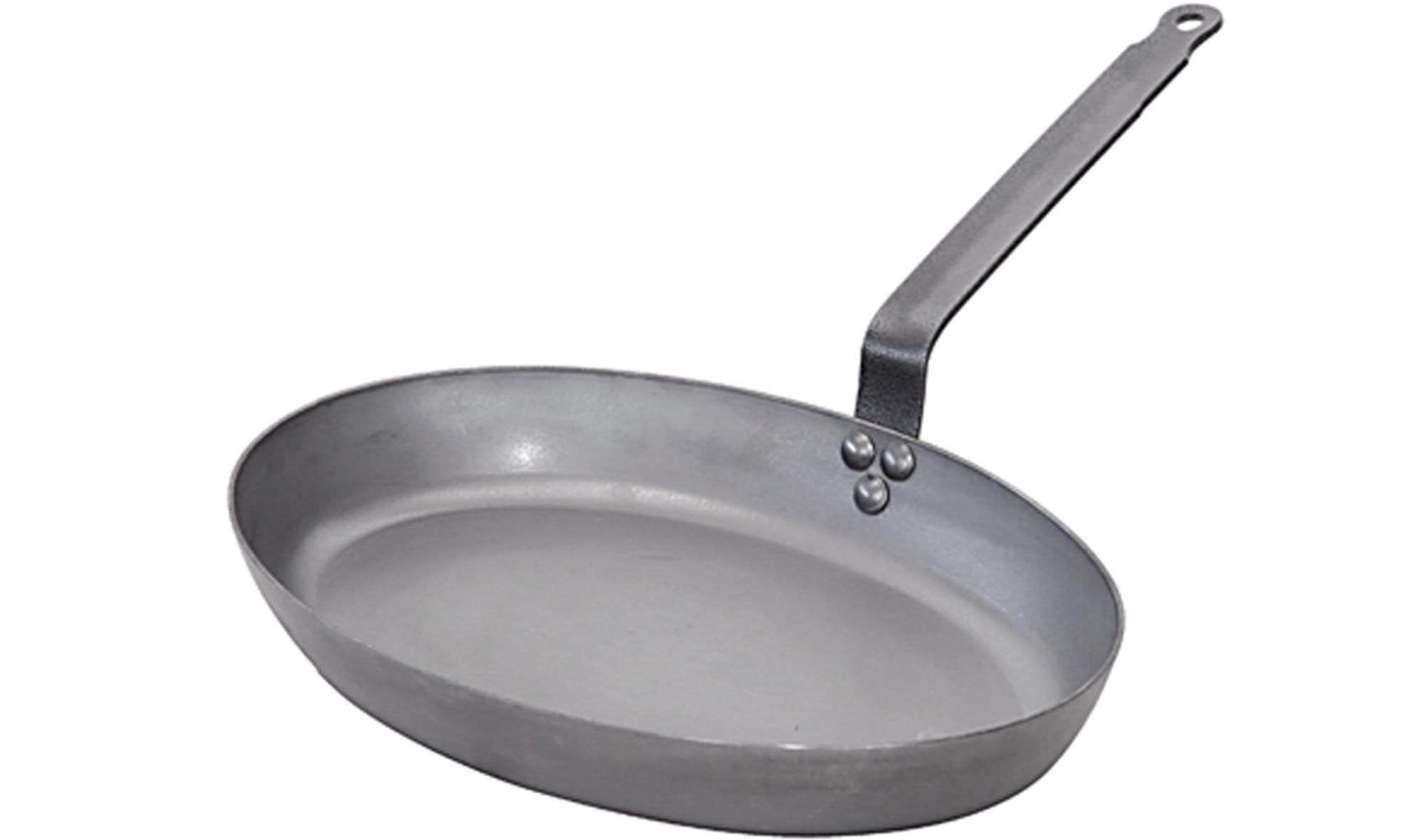 Carbone plus fish pan Oval Ø 36cm, induction