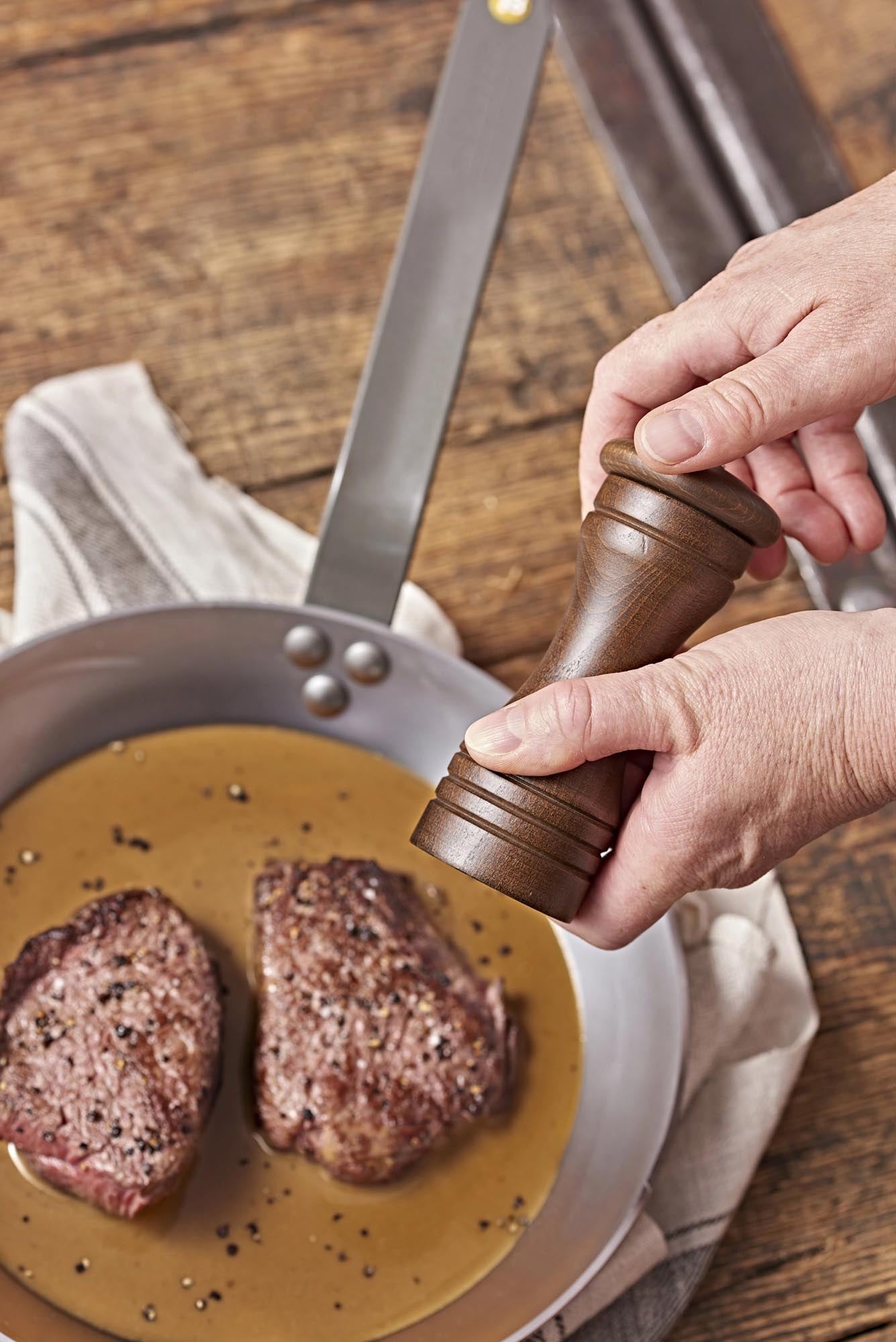 3 Set Steaklover: Mineral B 26, Ø26+Spatule+Moulin, 14cm