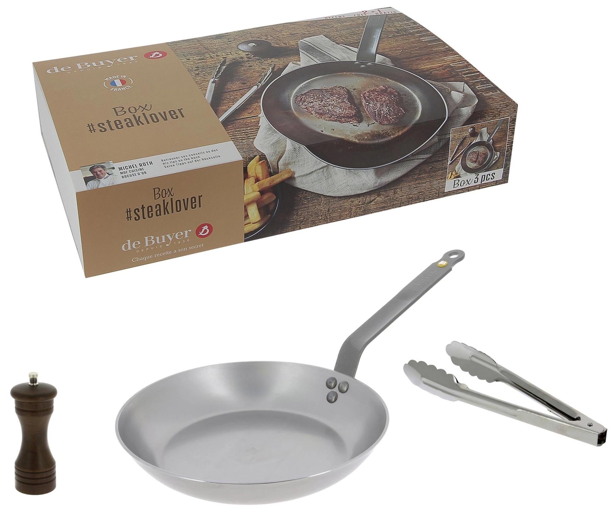 3 Set Steaklover: Mineral B 26, Ø26+Spatule+Moulin, 14cm