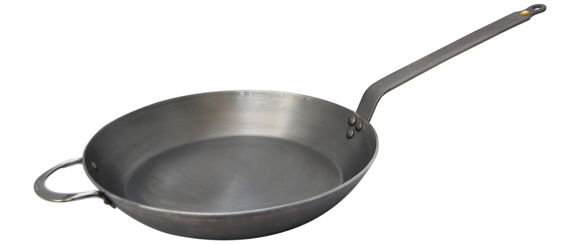 Mineral B element iron pan Ø 32cm, counterpart, induction