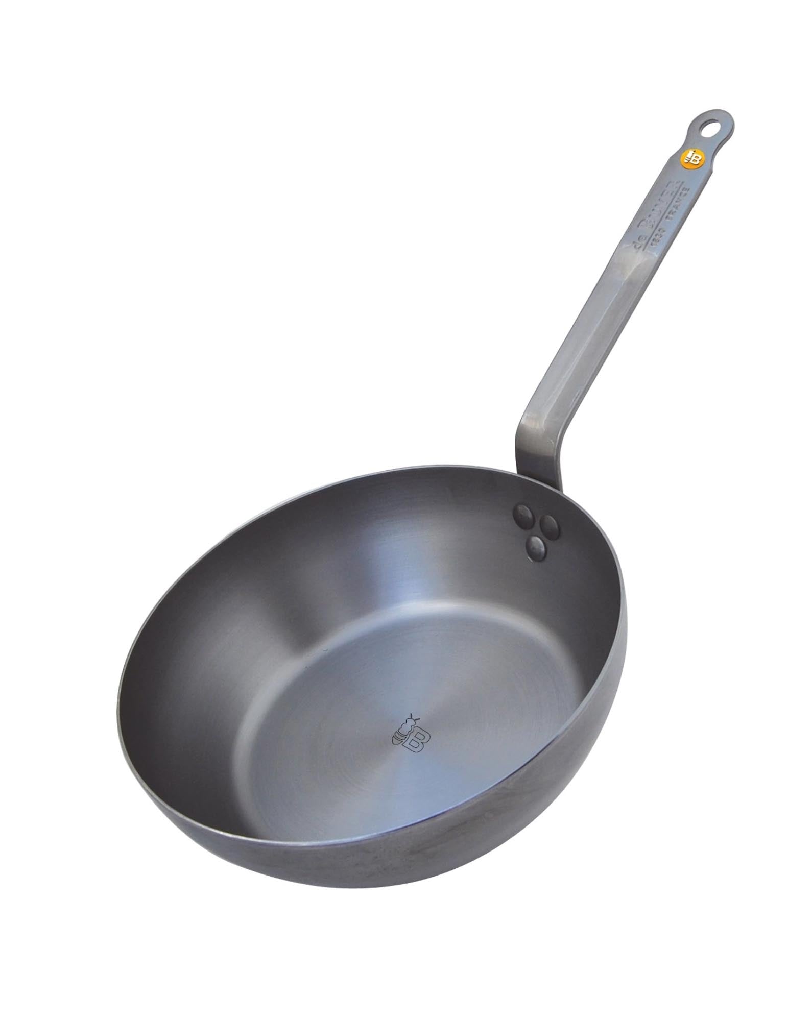 Mineral B element iron pan deep Ø32cm H: 9cm, induction