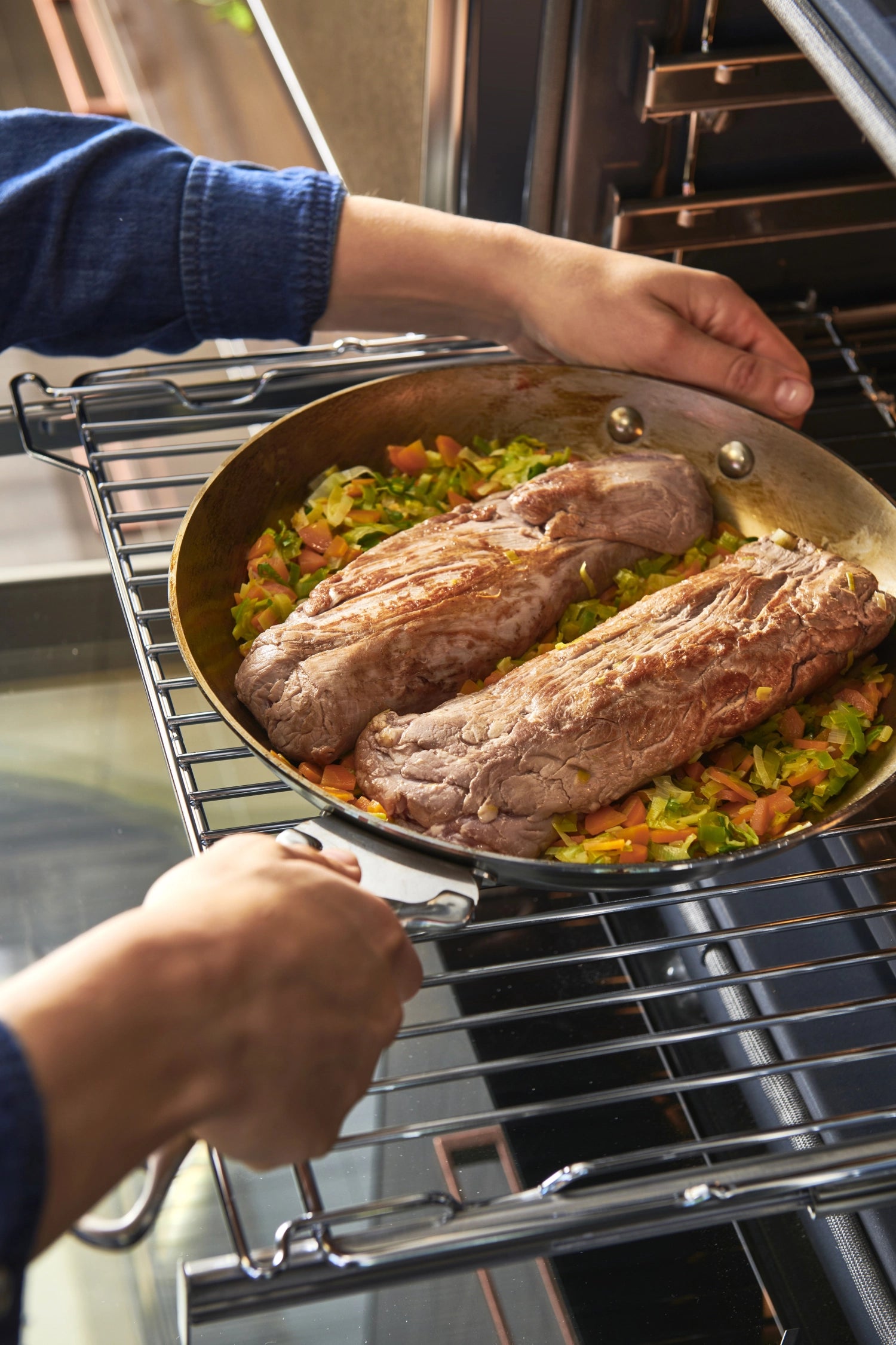 Mineral B Loqy Bratpfanne Stahl D28cm