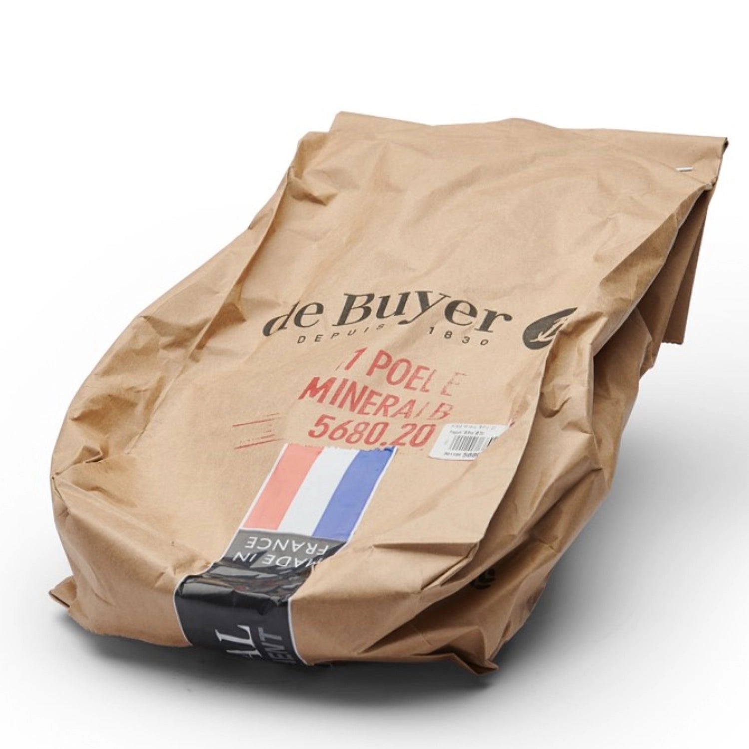 Hochwertige 20 cm Eisenbratpfanne von de Buyer, ideal für Induktion, bietet hervorragende Hitzespeicherung und ist vielseitig einsetzbar.