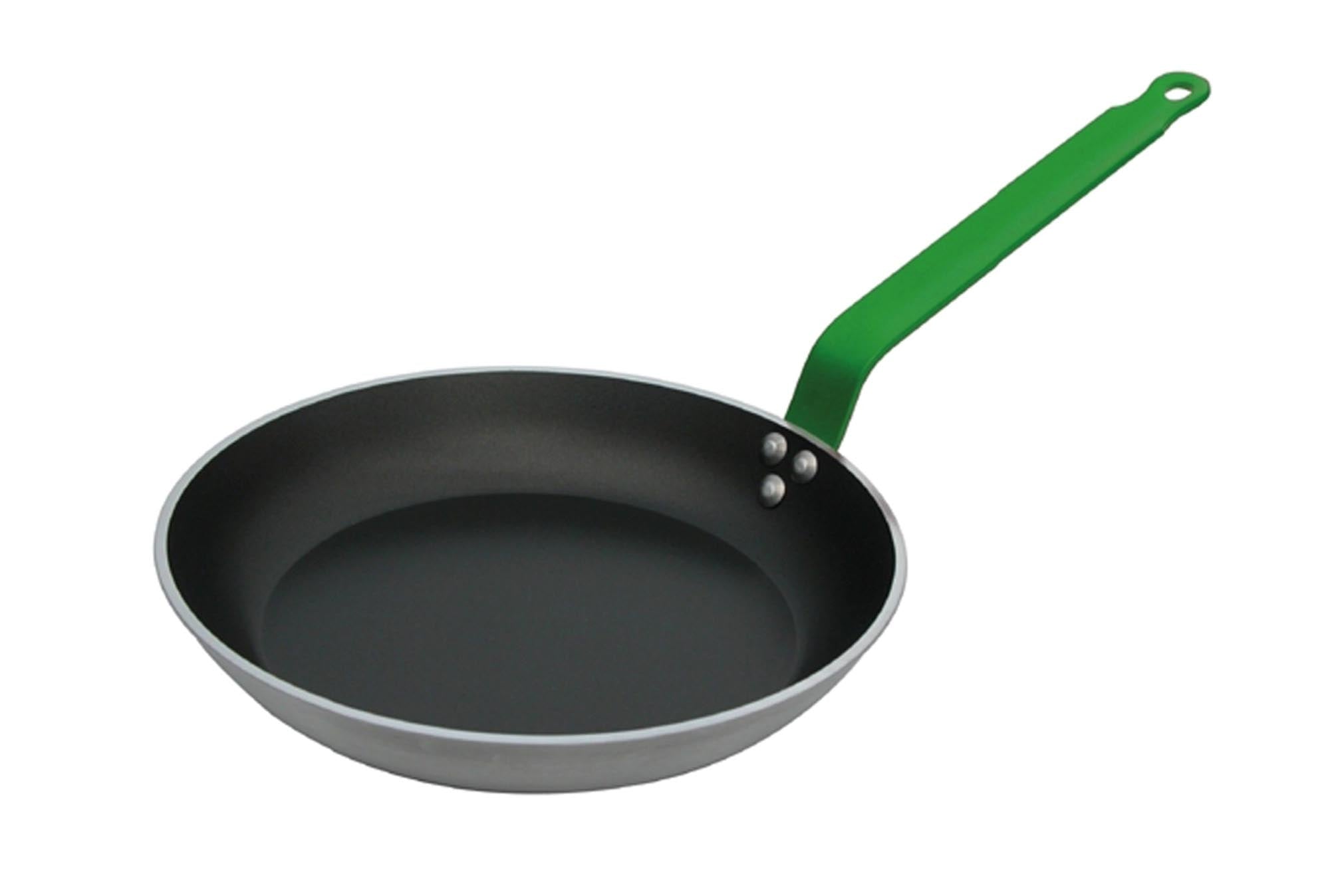 Choc Haccp frying pan non -stick Ø 20cm with a green handle