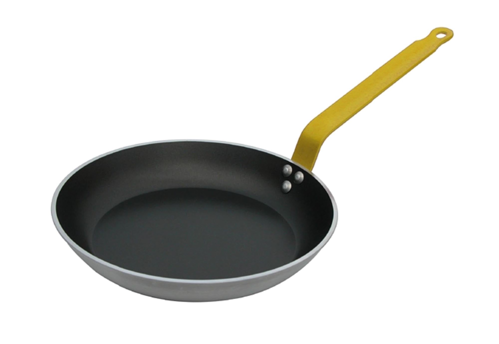 Choc HaccP frying pan non -stick Ø 28cm with yellow handle