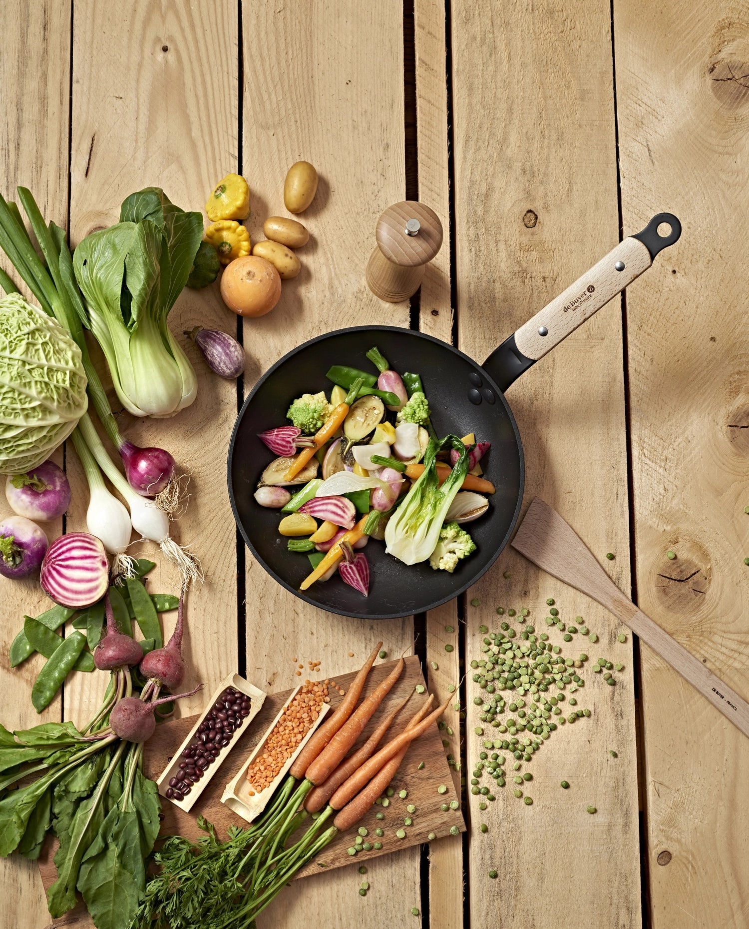 Choc B Bois Bratpfanne Induction D:28cm