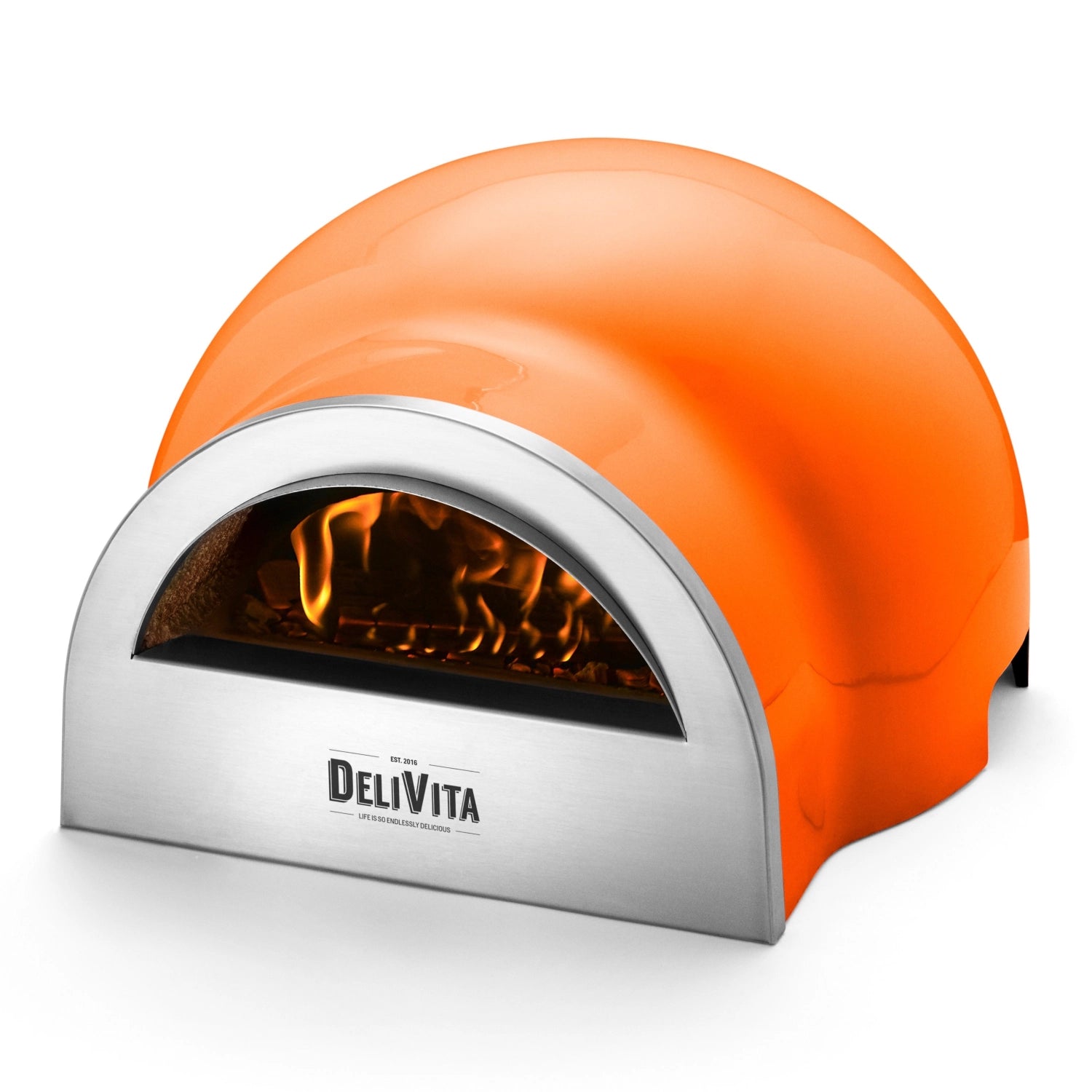 Pizzaofen orange