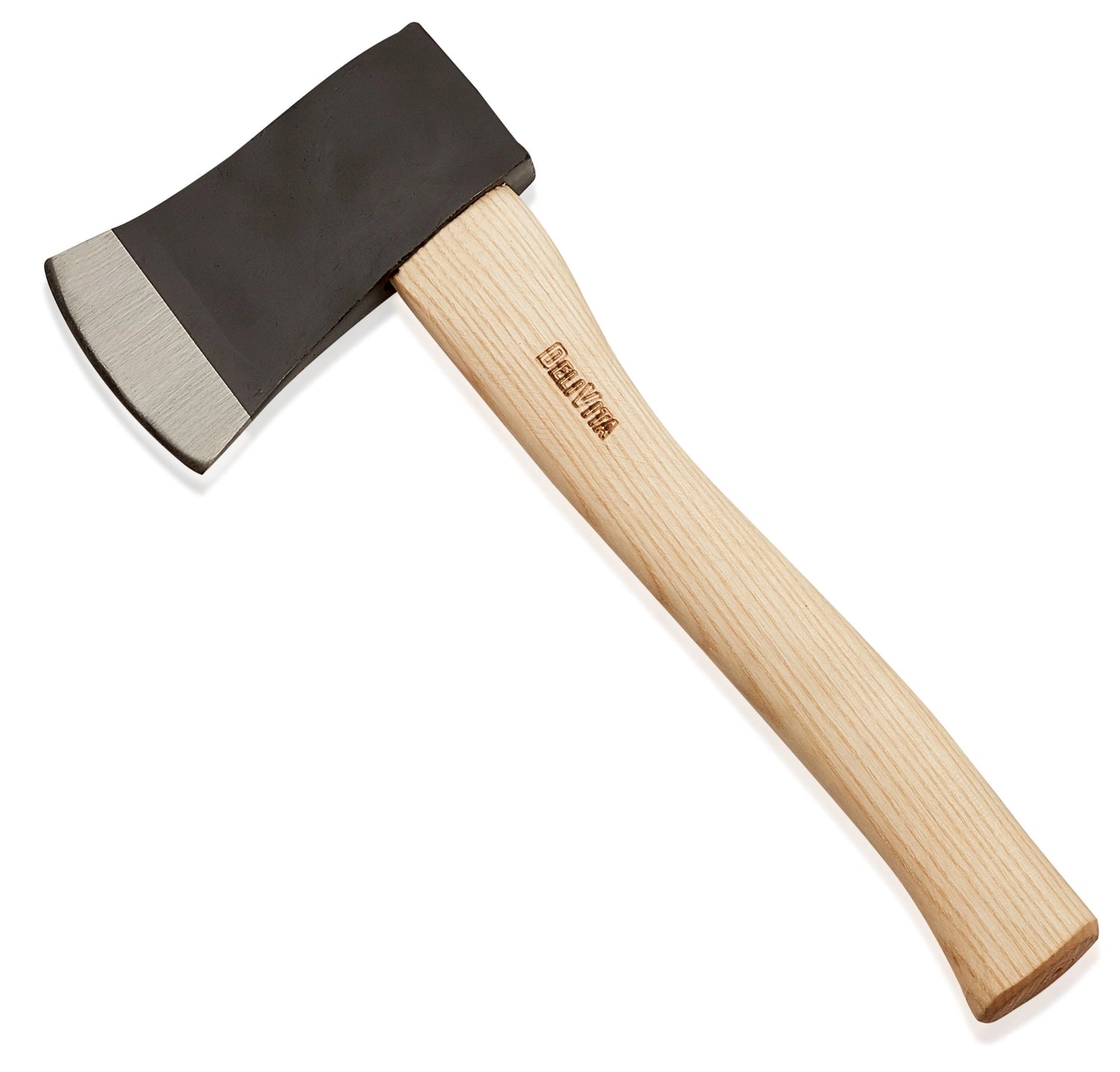 Axt von Delivita für Pizza, ideal zum Schneiden und Servieren, mit ergonomischem Griff und scharfem Klingenprofil für präzise Schnitte.