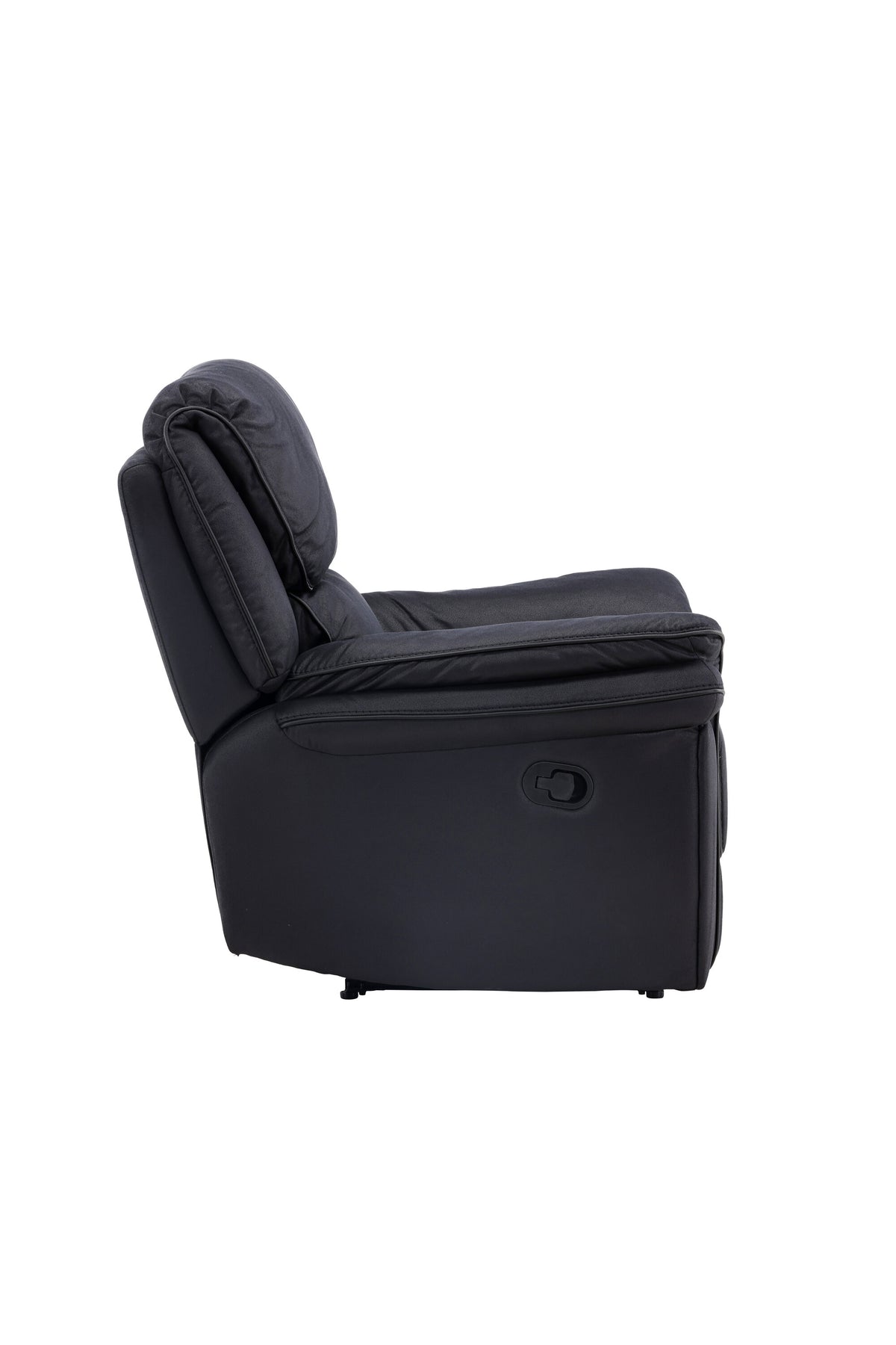 Saranda Liegesofa in Schwarz präsentiert im Onlineshop von KAQTU Design AG. Sessel mit Armlehnen ist von Venture Home