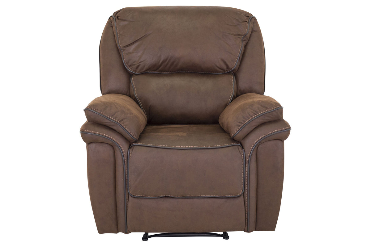 Saranda Sessel in Braun präsentiert im Onlineshop von KAQTU Design AG. Sessel mit Armlehnen ist von Venture Home