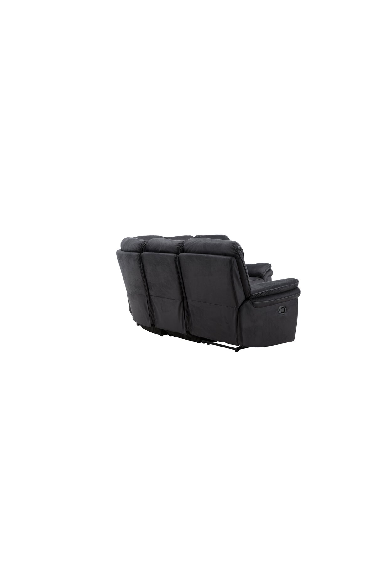 Saranda Liegesofa in Schwarz präsentiert im Onlineshop von KAQTU Design AG. Ecksofa ist von Venture Home