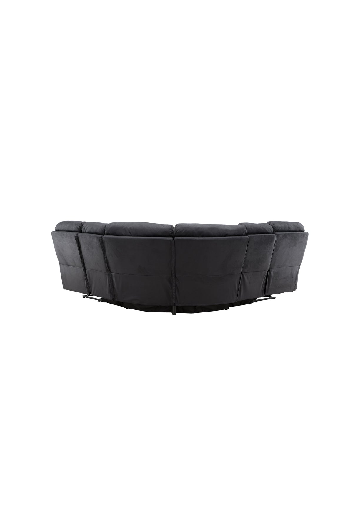 Saranda Liegesofa in Schwarz präsentiert im Onlineshop von KAQTU Design AG. Ecksofa ist von Venture Home