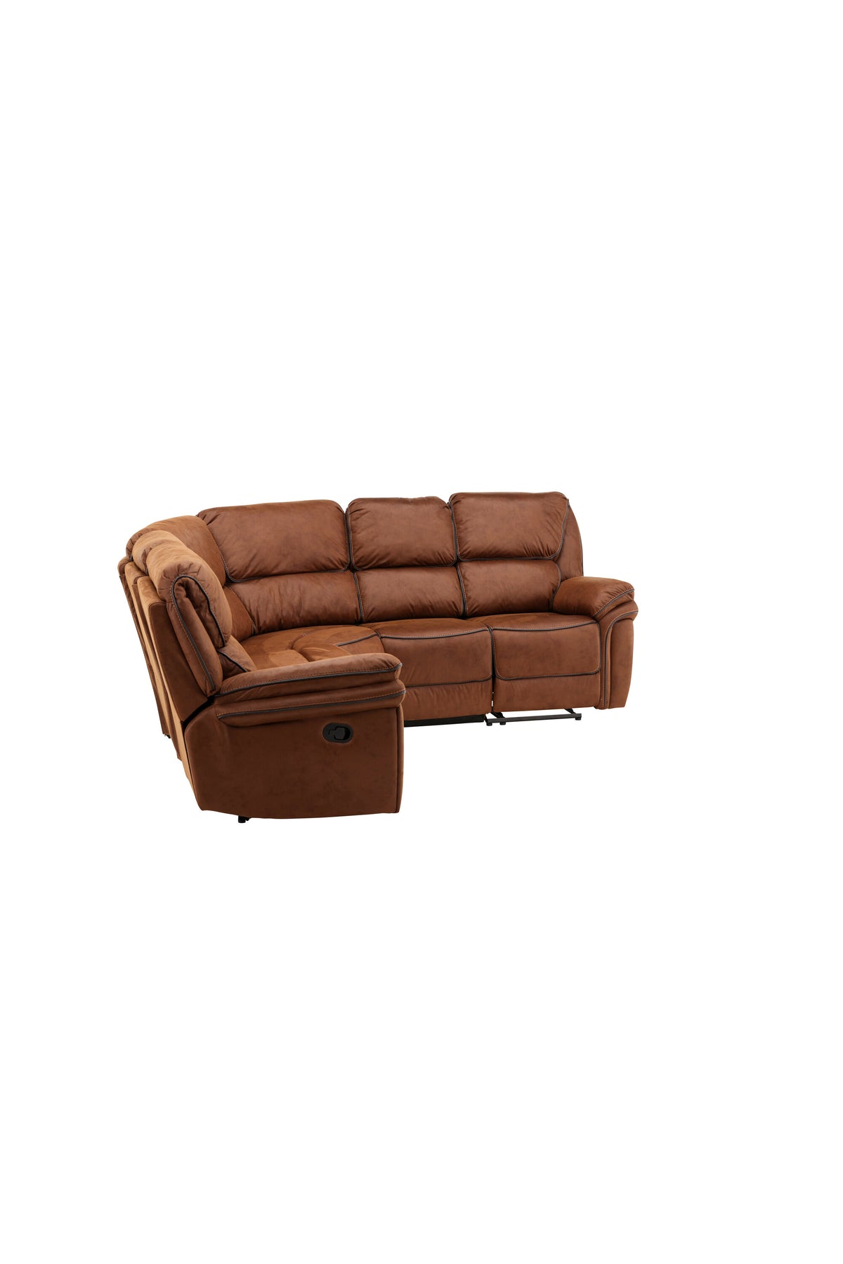 Saranda Sofa in Braun präsentiert im Onlineshop von KAQTU Design AG. Ecksofa ist von Venture Home