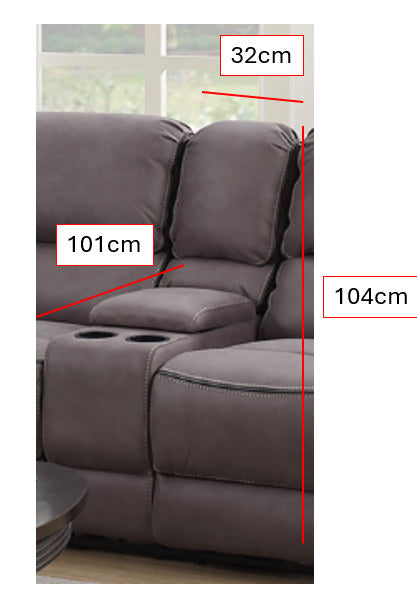 Saranda Sofa in Braun präsentiert im Onlineshop von KAQTU Design AG. Ecksofa ist von Venture Home