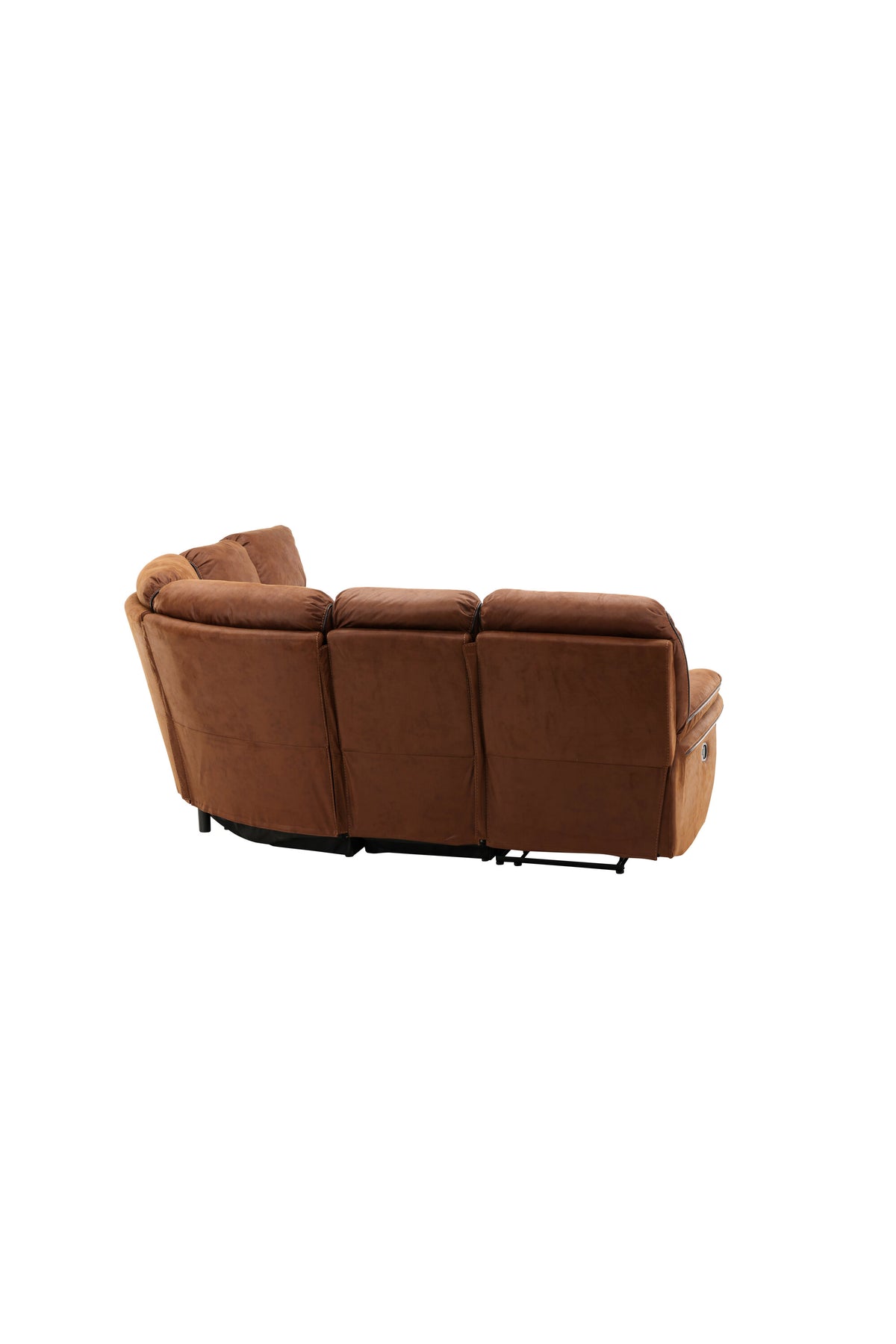 Saranda Sofa in Braun präsentiert im Onlineshop von KAQTU Design AG. Ecksofa ist von Venture Home