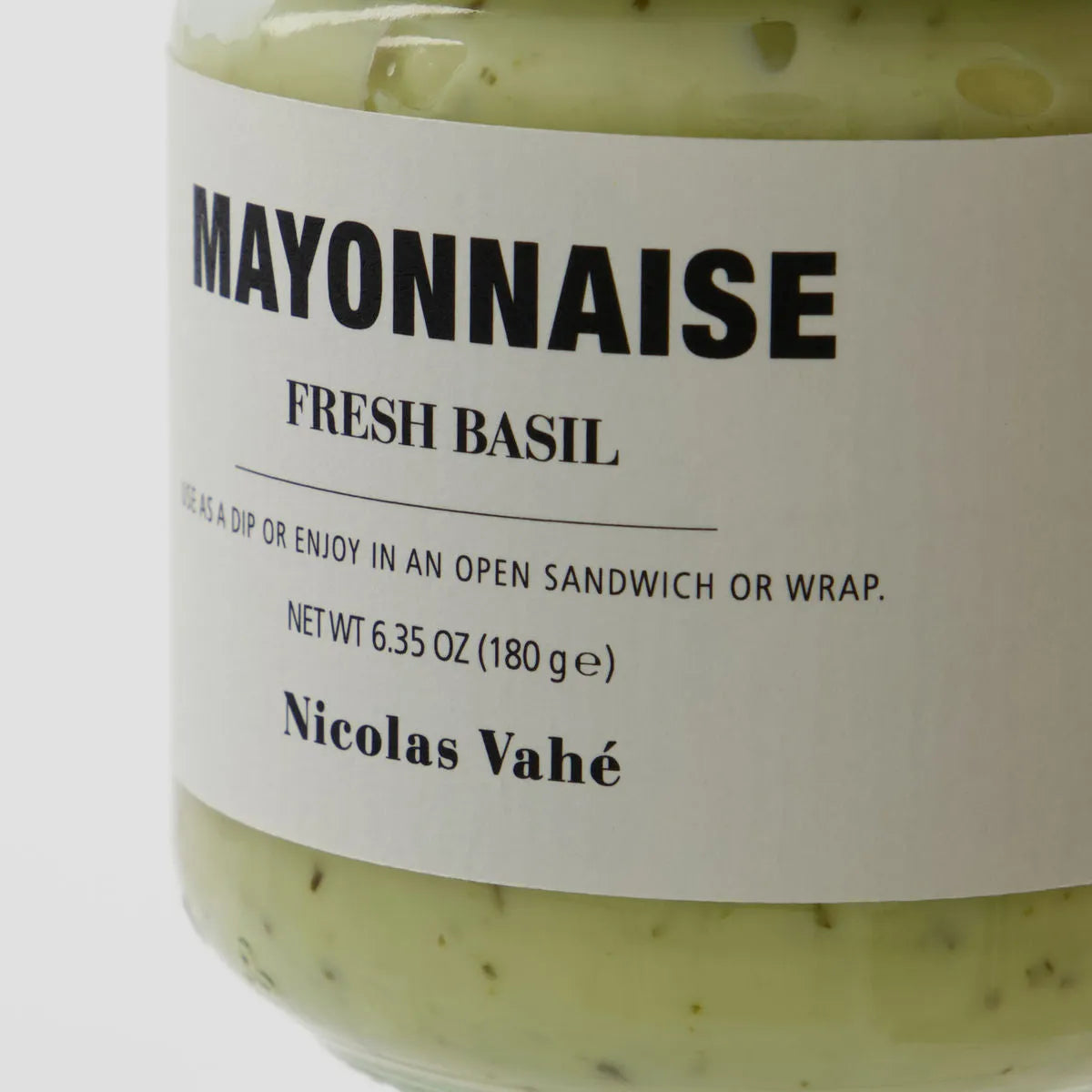 Nicolas Vahé Basilikum-Mayonnaise: Frisch, aromatisch, vielseitig.