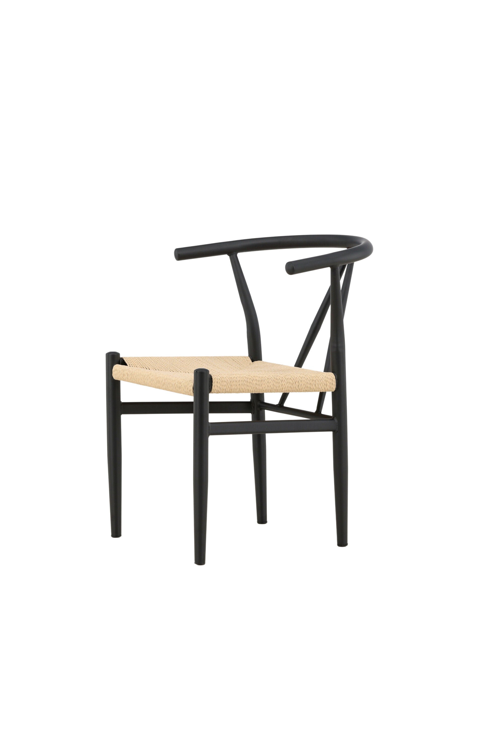 Alfons Esszimmerstuhl in Schwarz präsentiert im Onlineshop von KAQTU Design AG. Schalenstuhl mit Armlehne ist von Venture Home