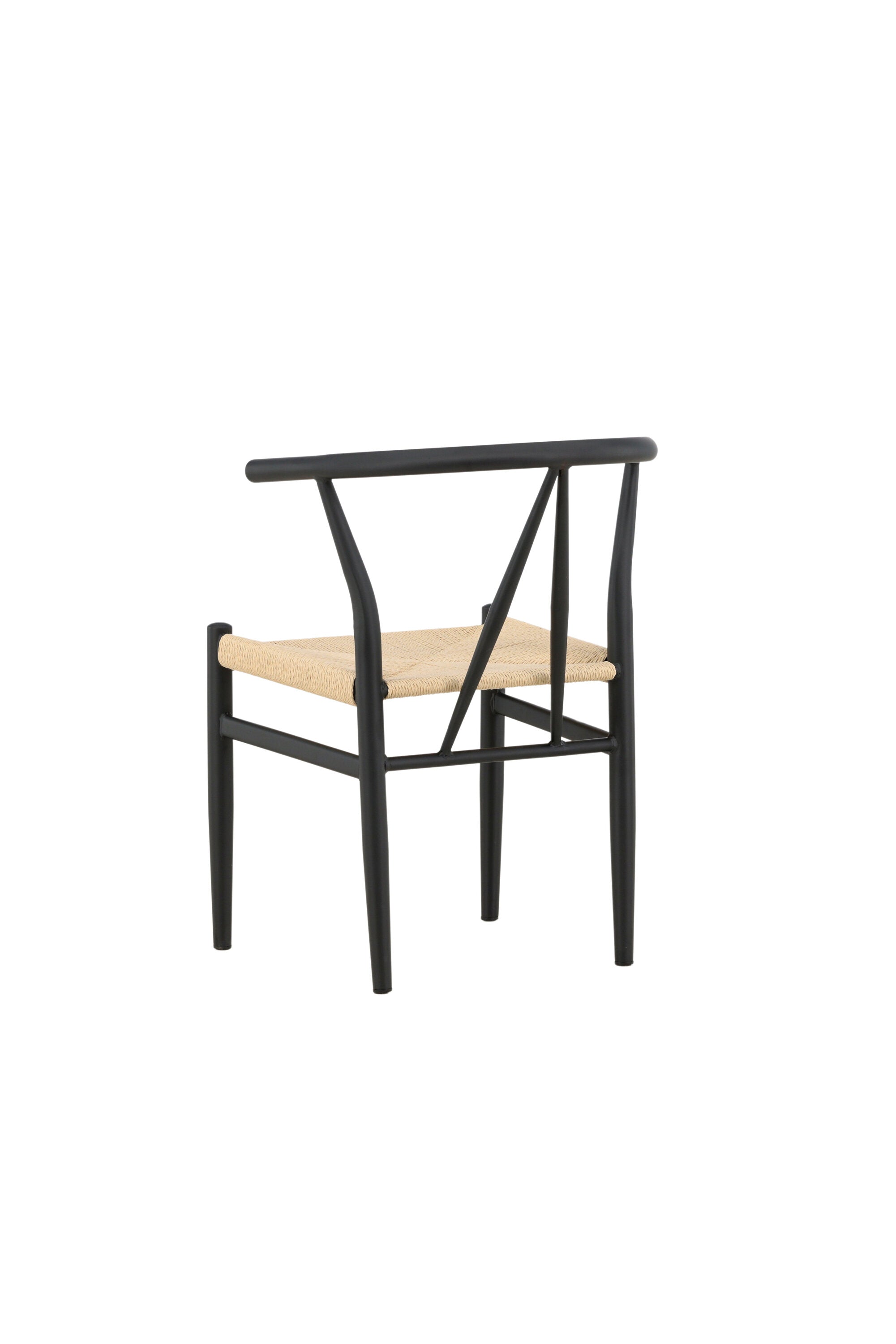 Alfons Esszimmerstuhl in Schwarz präsentiert im Onlineshop von KAQTU Design AG. Schalenstuhl mit Armlehne ist von Venture Home
