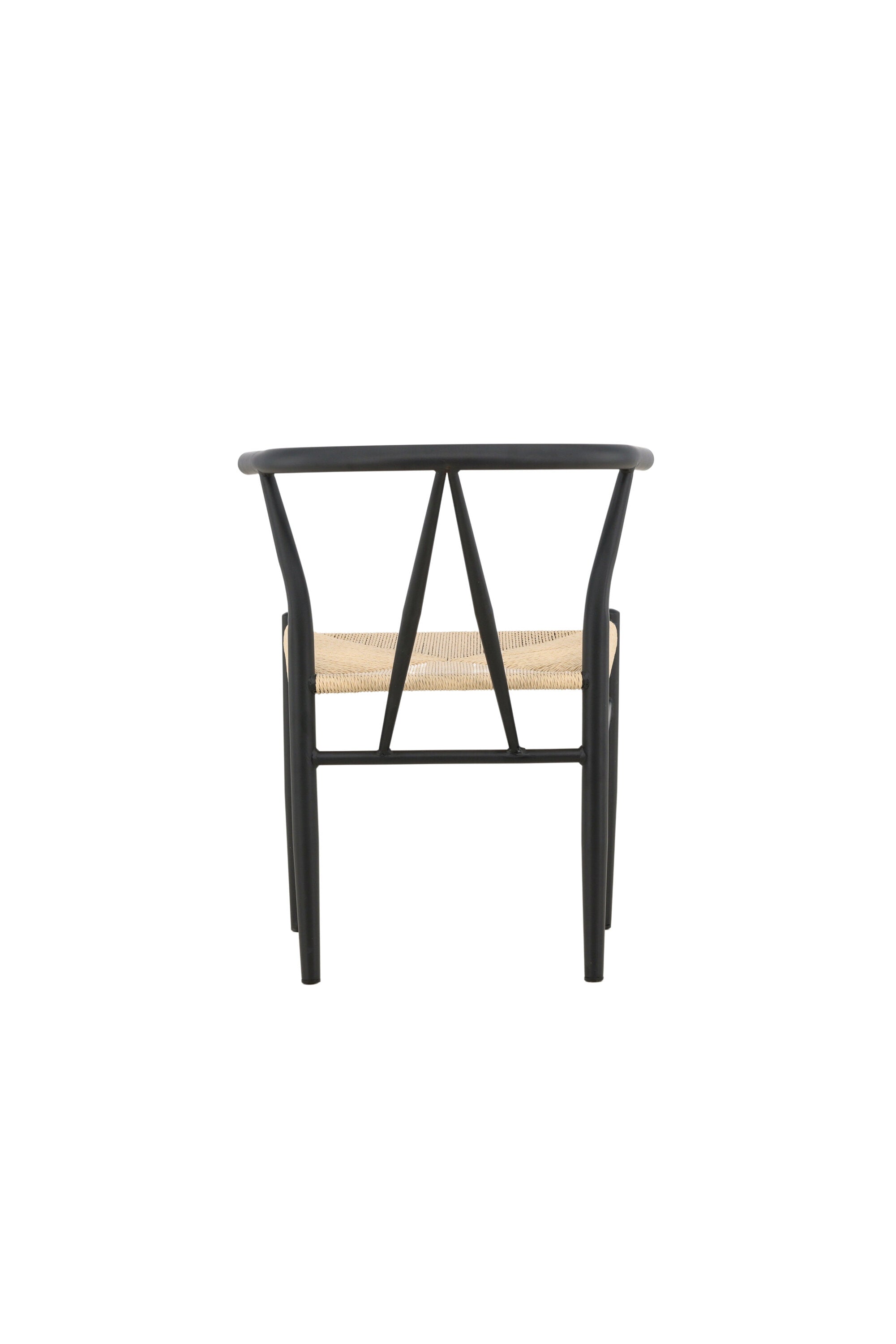 Alfons Esszimmerstuhl in Schwarz präsentiert im Onlineshop von KAQTU Design AG. Schalenstuhl mit Armlehne ist von Venture Home