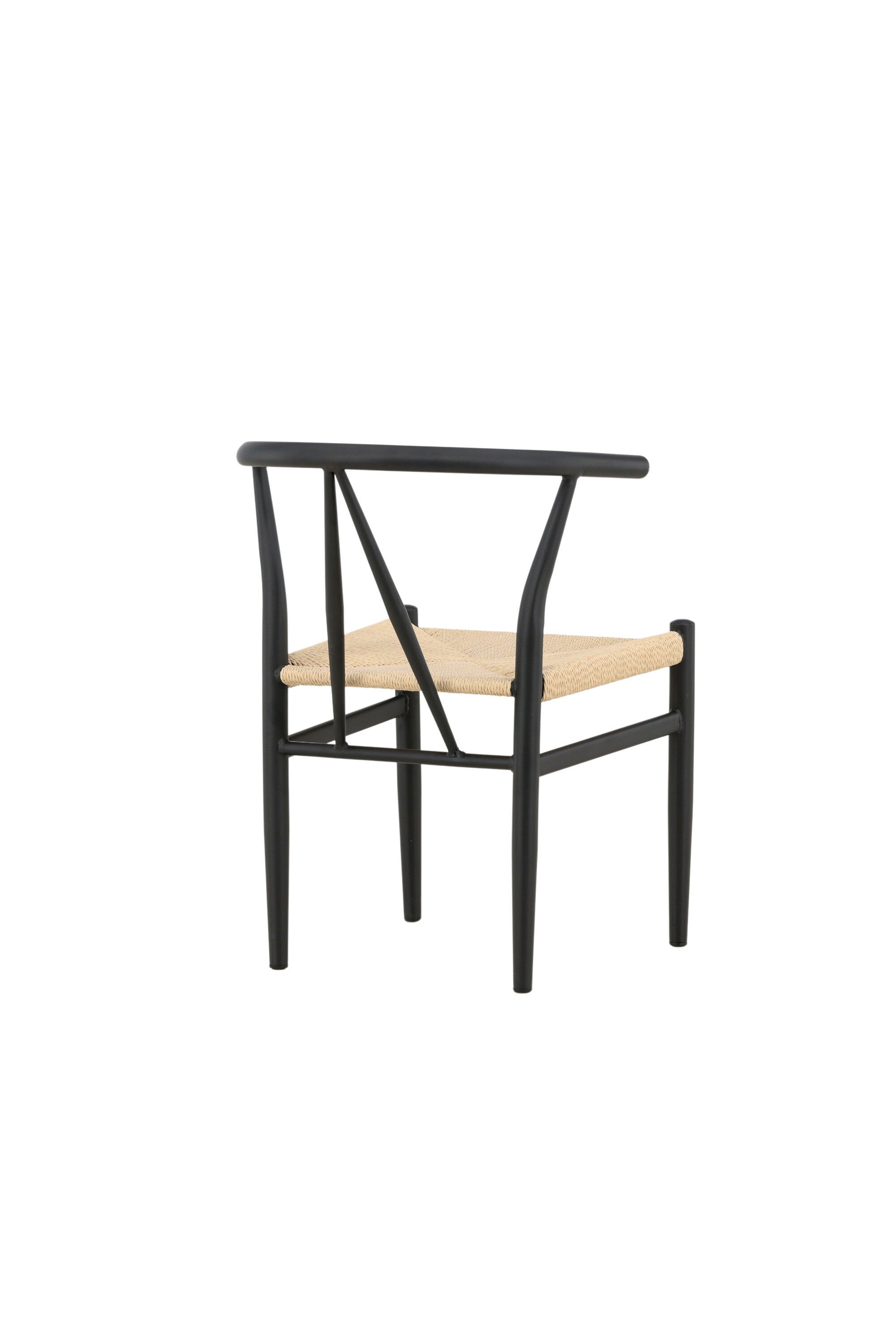 Alfons Esszimmerstuhl in Schwarz präsentiert im Onlineshop von KAQTU Design AG. Schalenstuhl mit Armlehne ist von Venture Home
