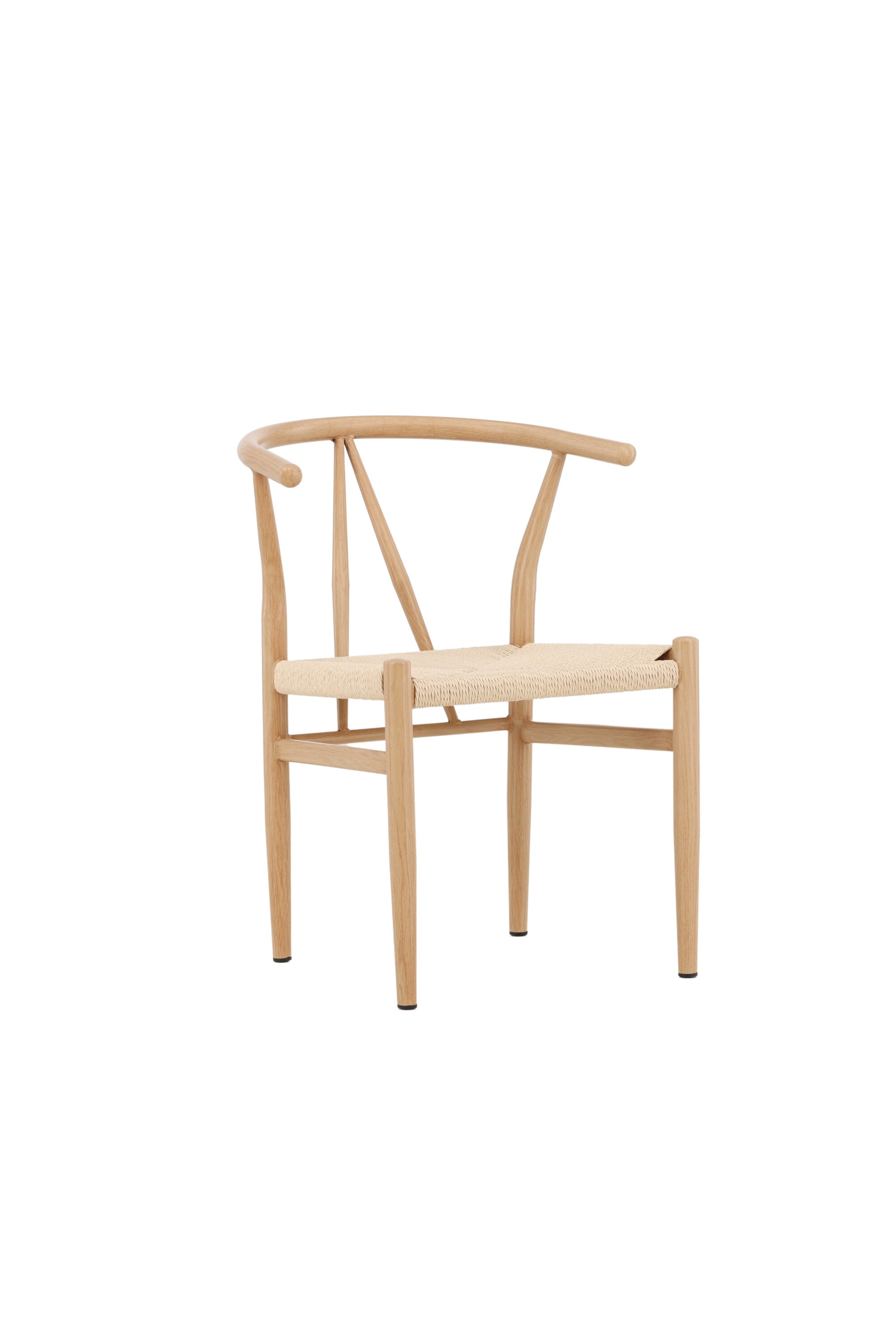 Alfons Esszimmerstuhl in Natur präsentiert im Onlineshop von KAQTU Design AG. Schalenstuhl mit Armlehne ist von Venture Home