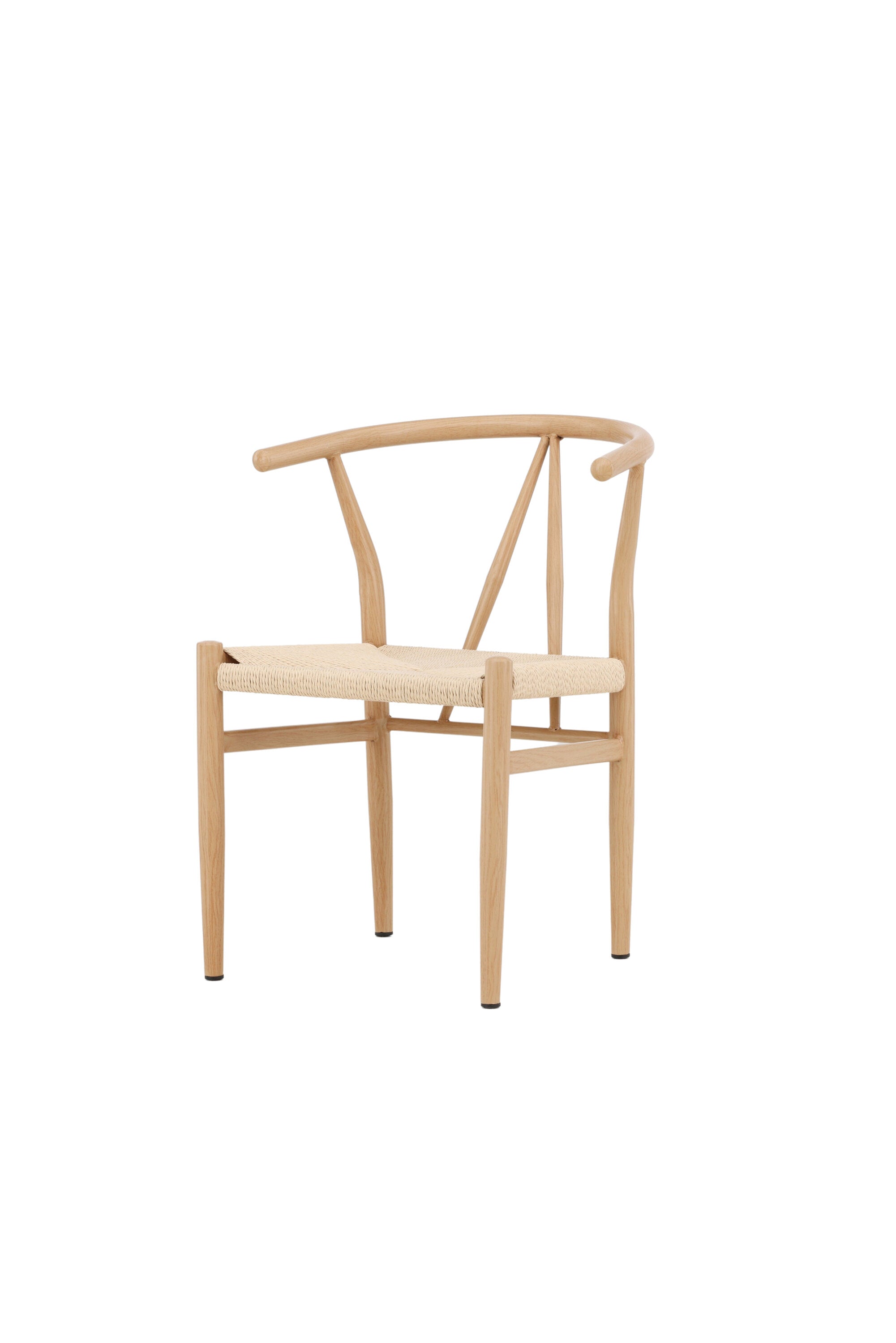 Alfons Esszimmerstuhl in Natur präsentiert im Onlineshop von KAQTU Design AG. Schalenstuhl mit Armlehne ist von Venture Home
