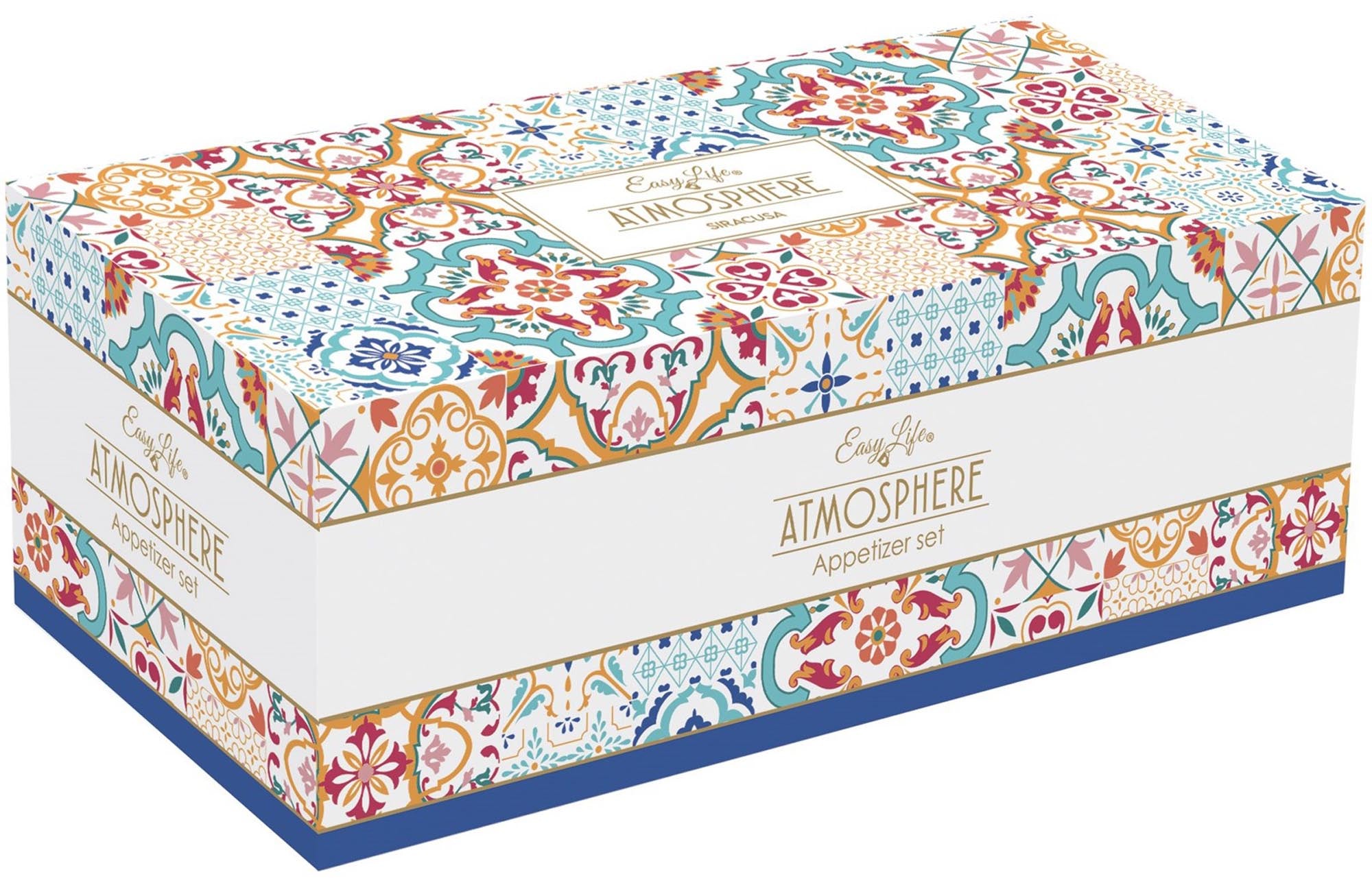 Siracusa Appetizer Set mit 4 Schälchen, 29x13cm