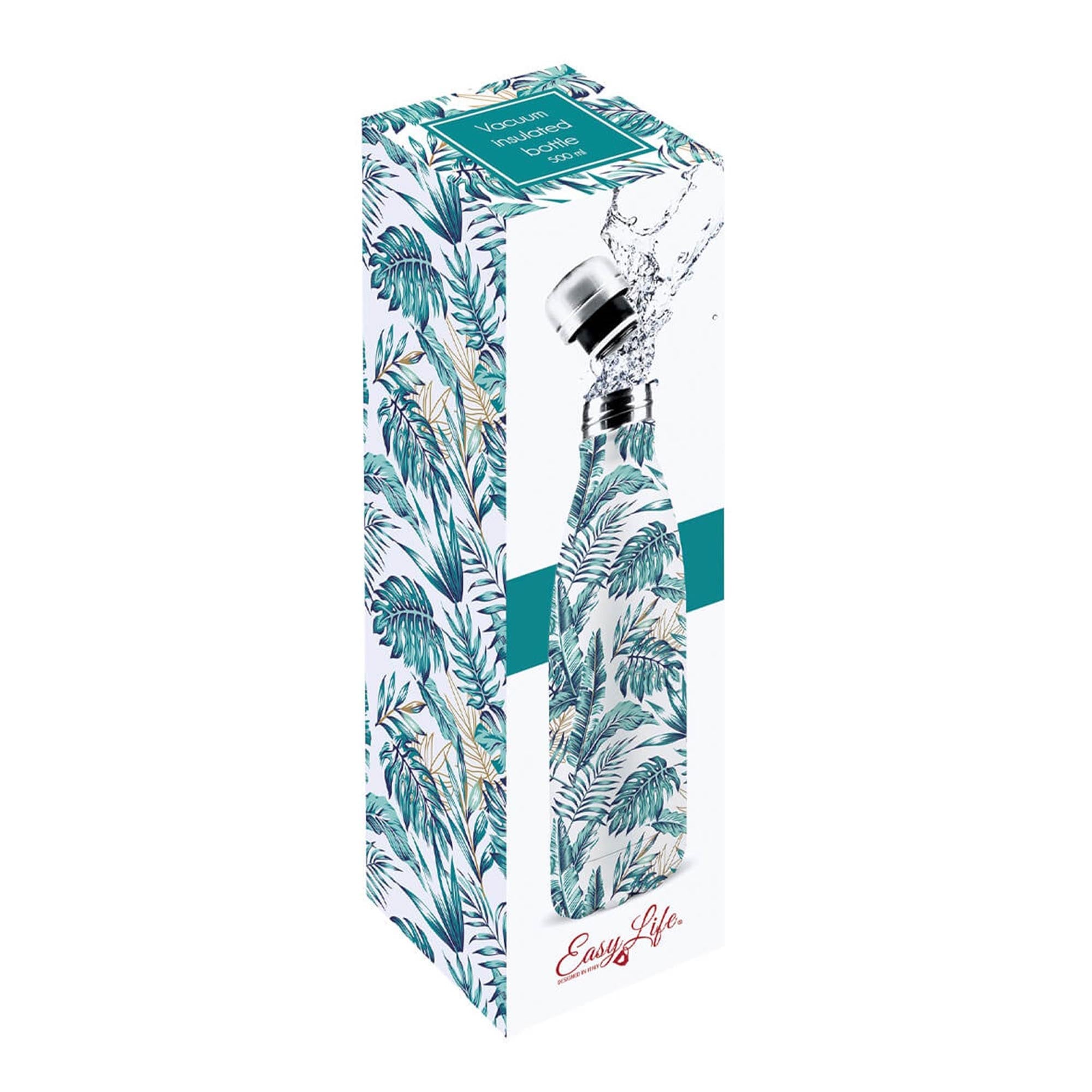 500ml Jungle Isolierflasche von Easy Life – perfekt für Reisen.